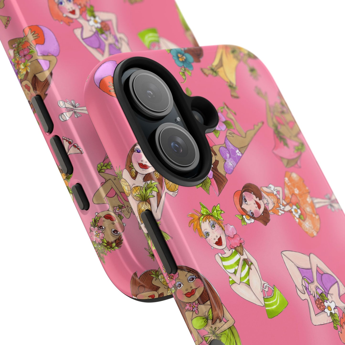 Island Toss Pink Phone Case