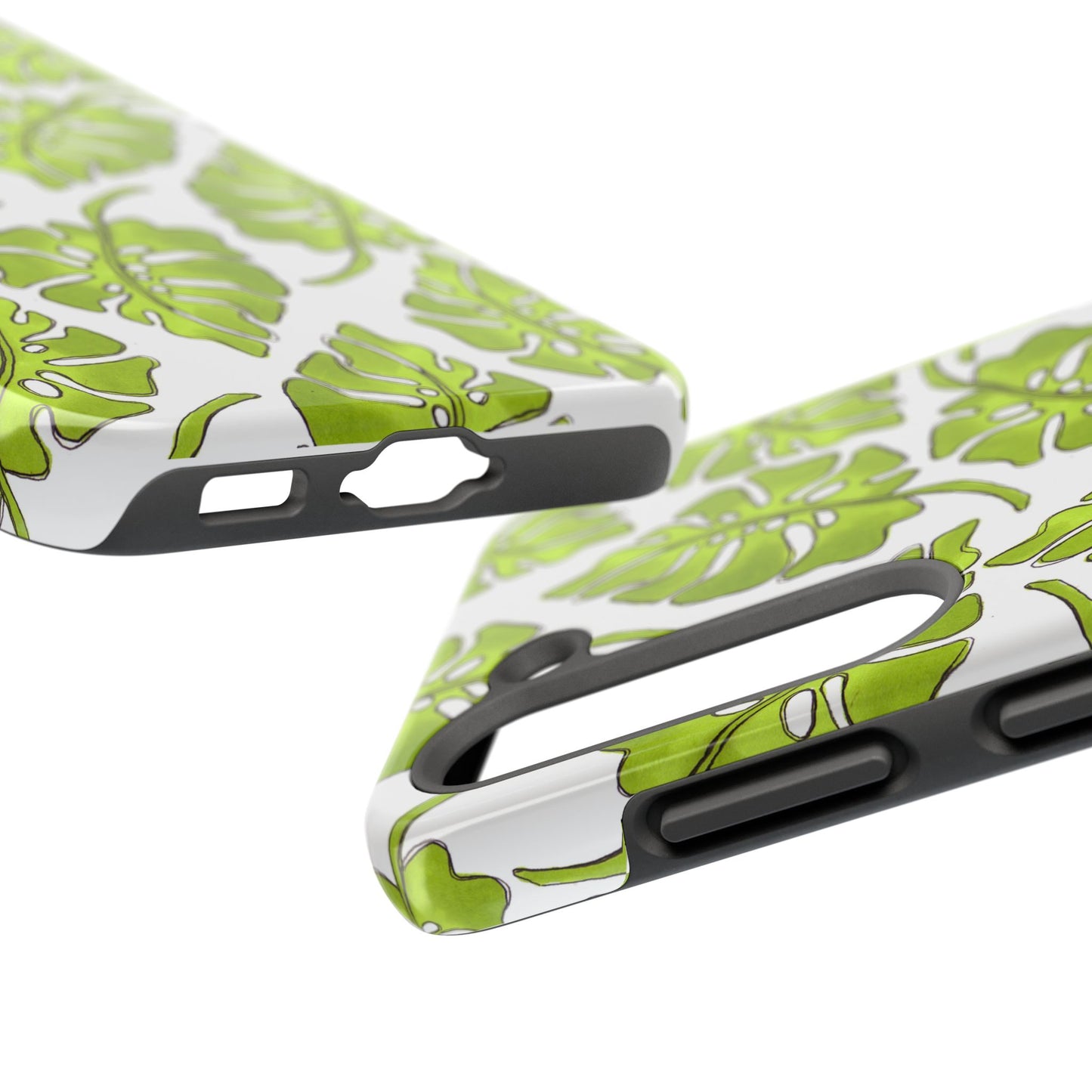 Big Leaf White Phone Case