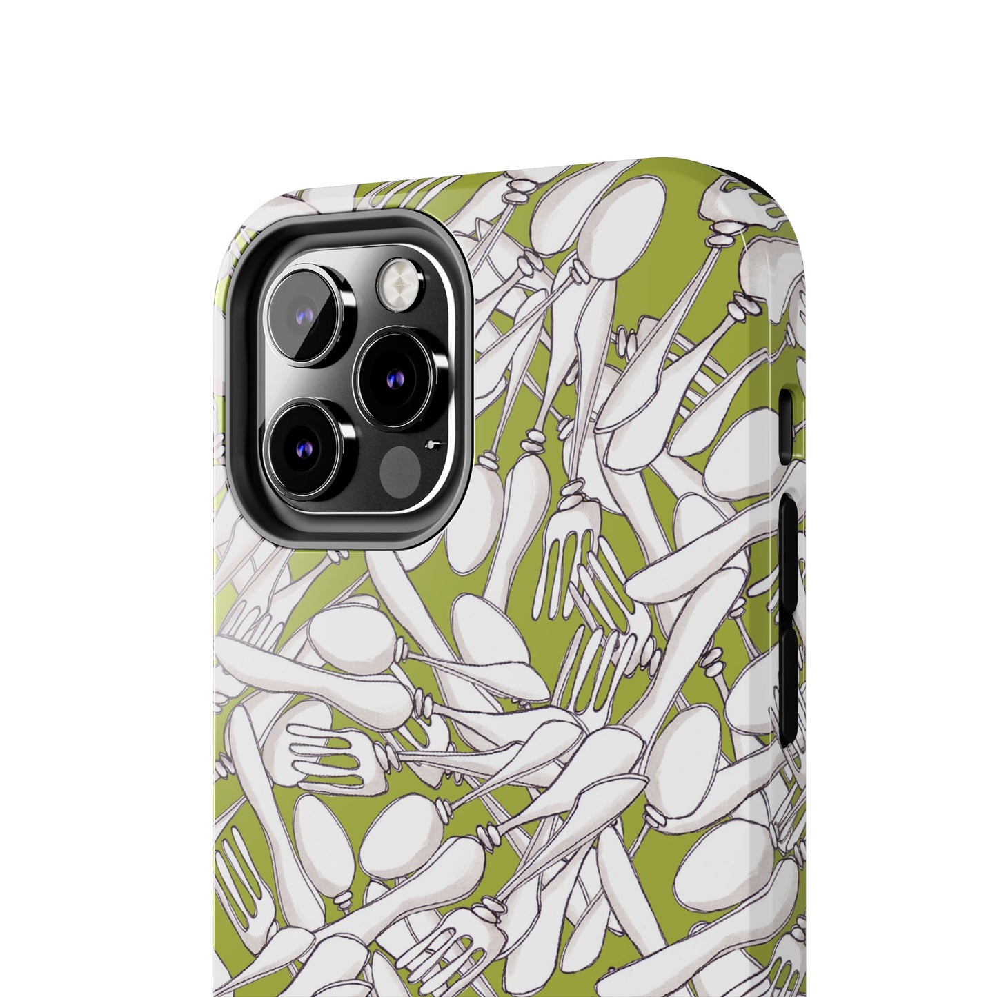 Silverware Wars Green Phone Case