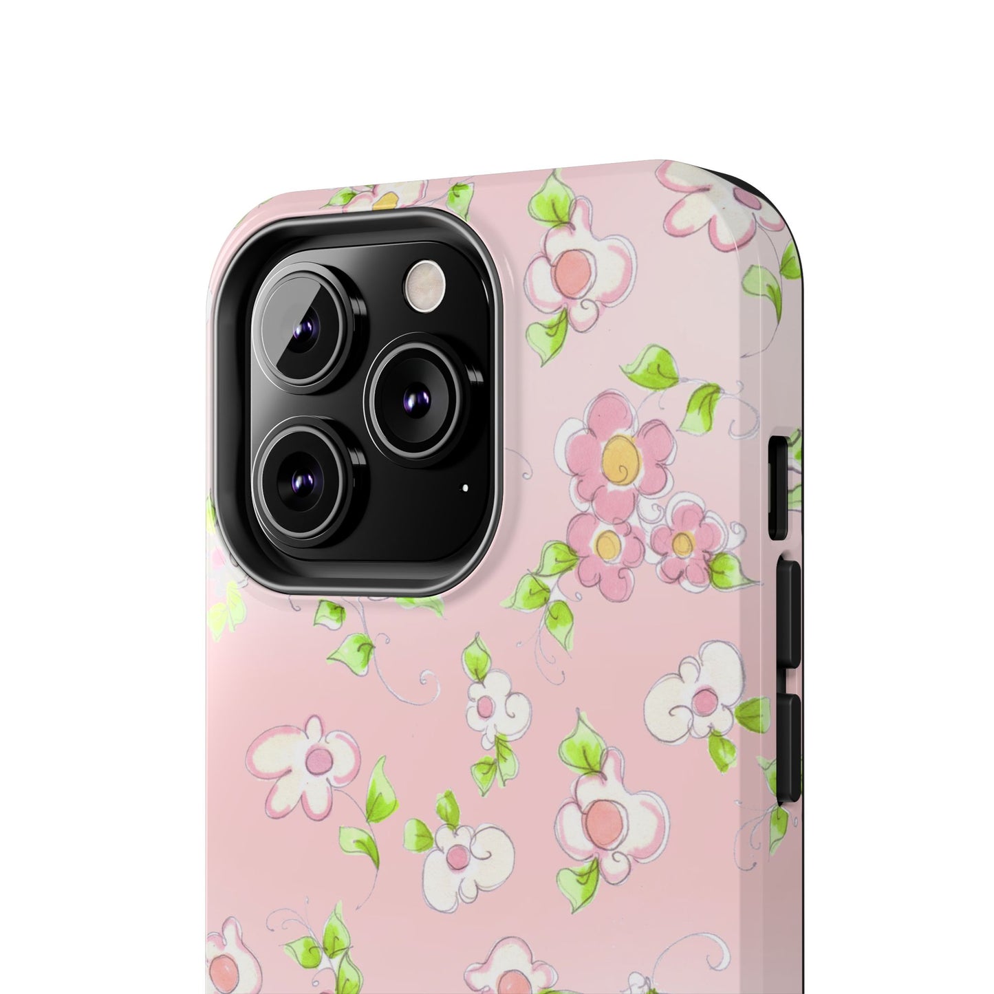 Precious Posies Pink Phone Case