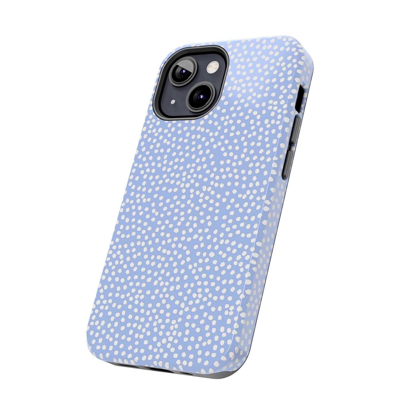 Bitty Dots Blue / White Phone Case