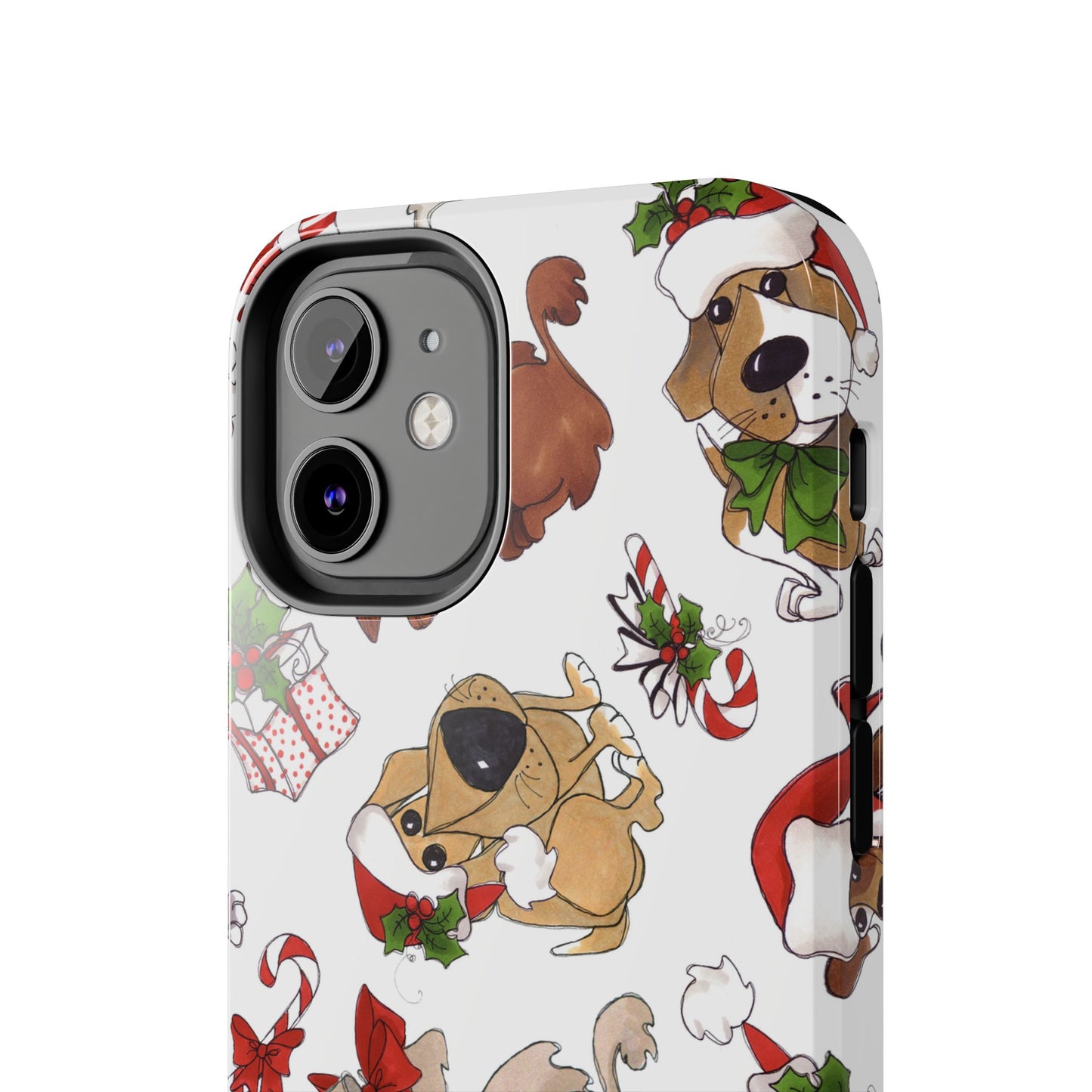 Doggie Toss White Phone Case