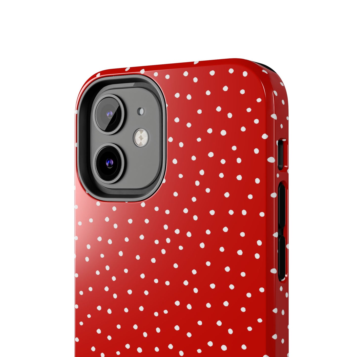 Dinky Dots Red / White Phone Case