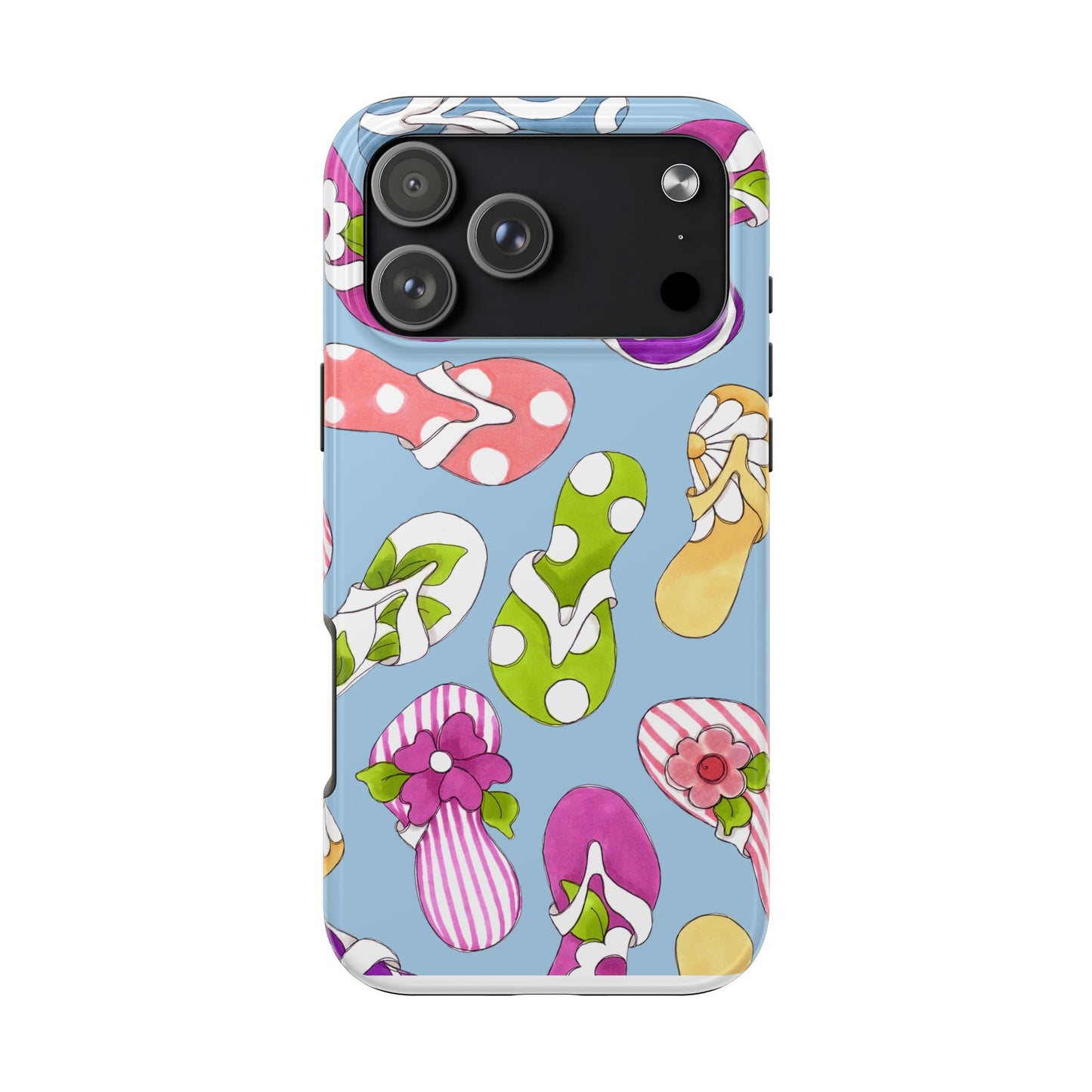 Flip Flops Blue Phone Case
