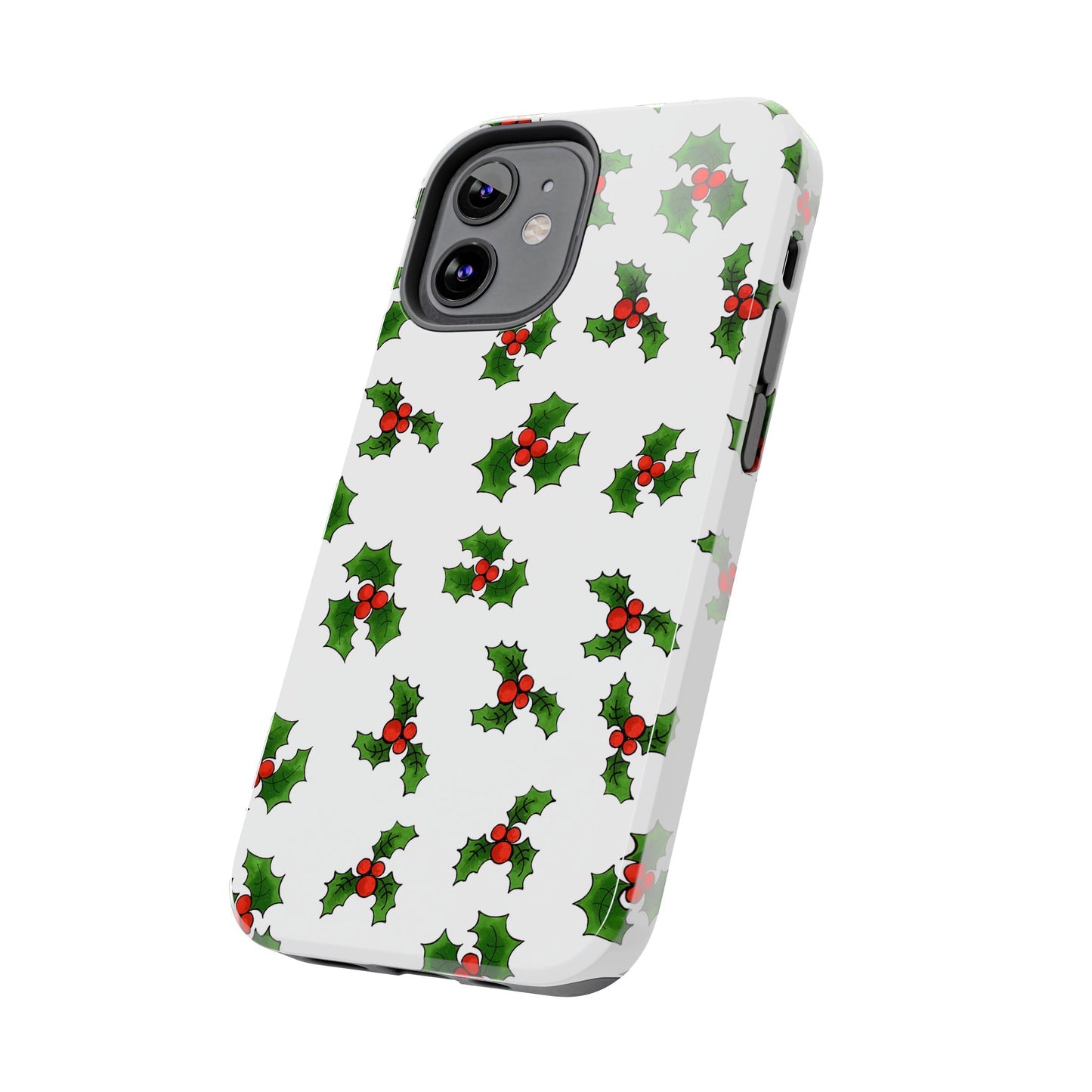 Lotsa Holly White Phone Case