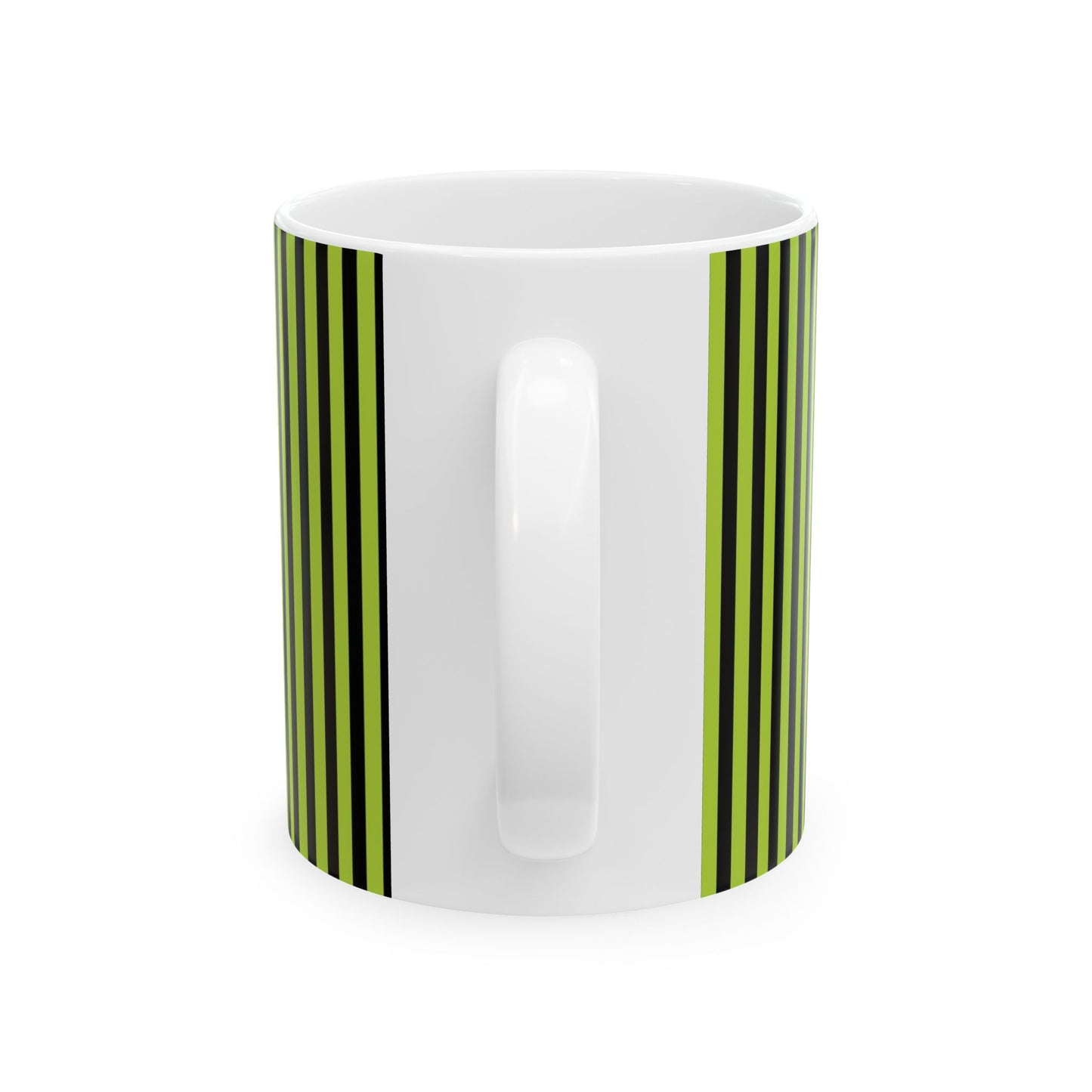 Stripe Green / Black Cup