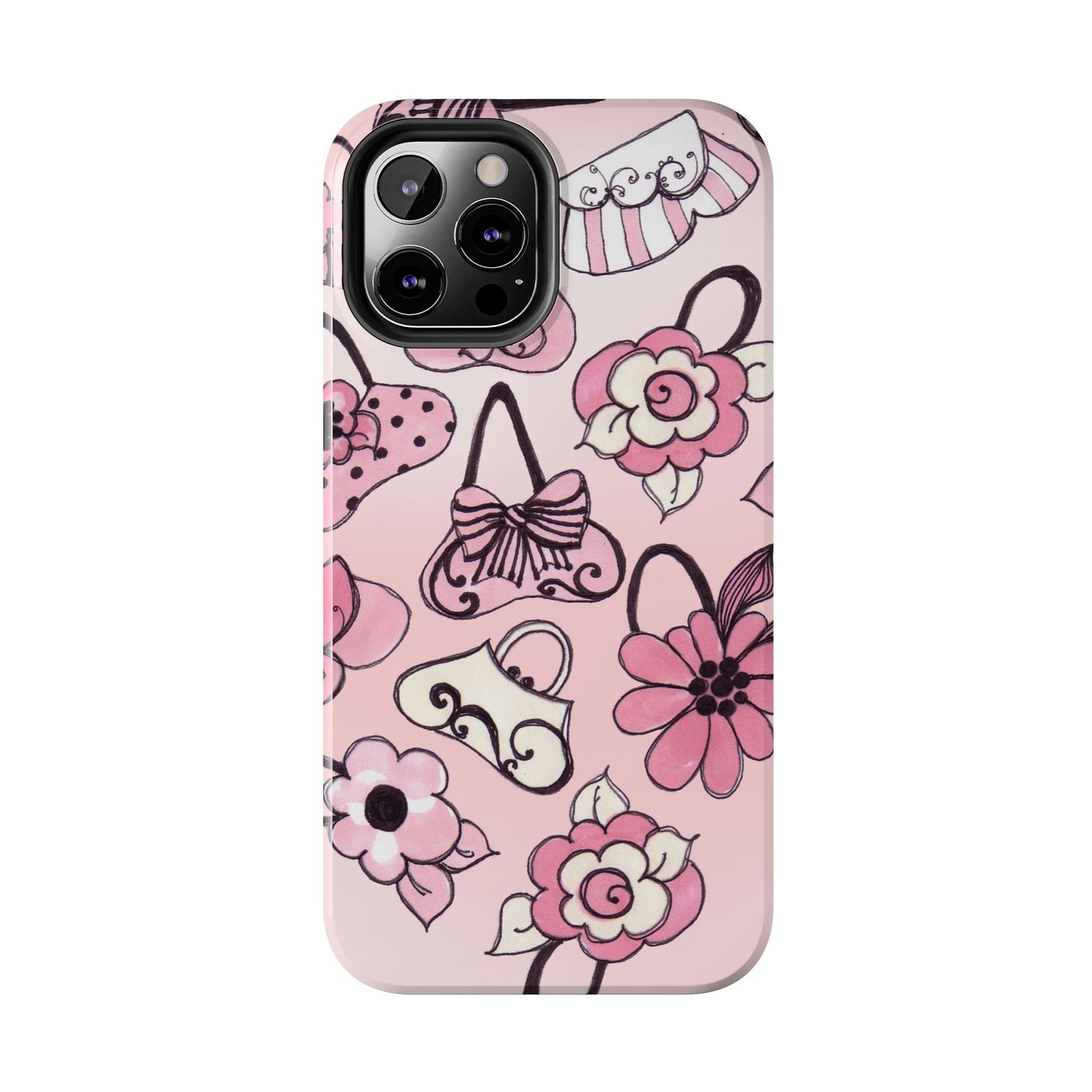 Cat Bags Pink Phone Case