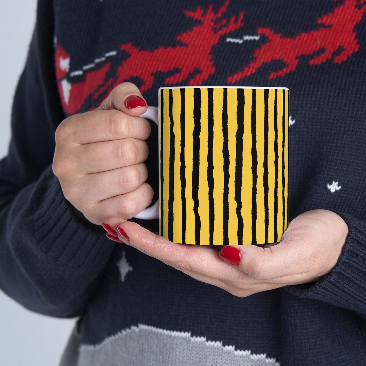 Sorta Stripe Gold / Black Cup