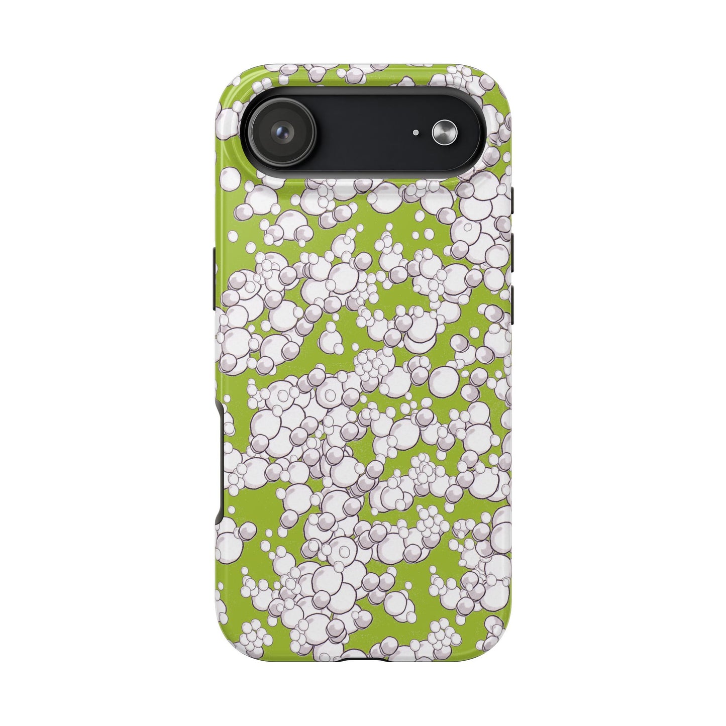 Bubble Dots Green Phone Case