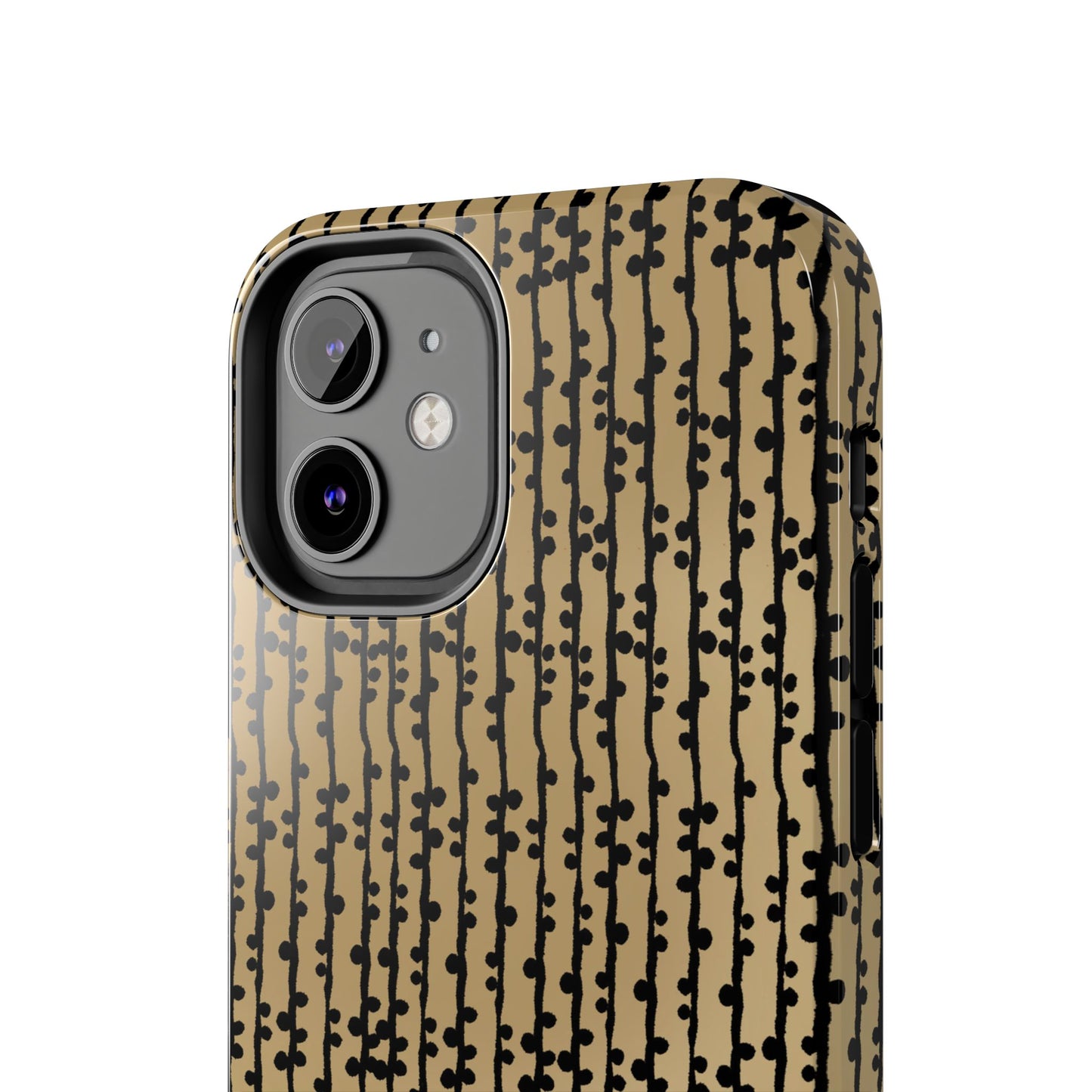 Loopy Stripe Tan Phone Case