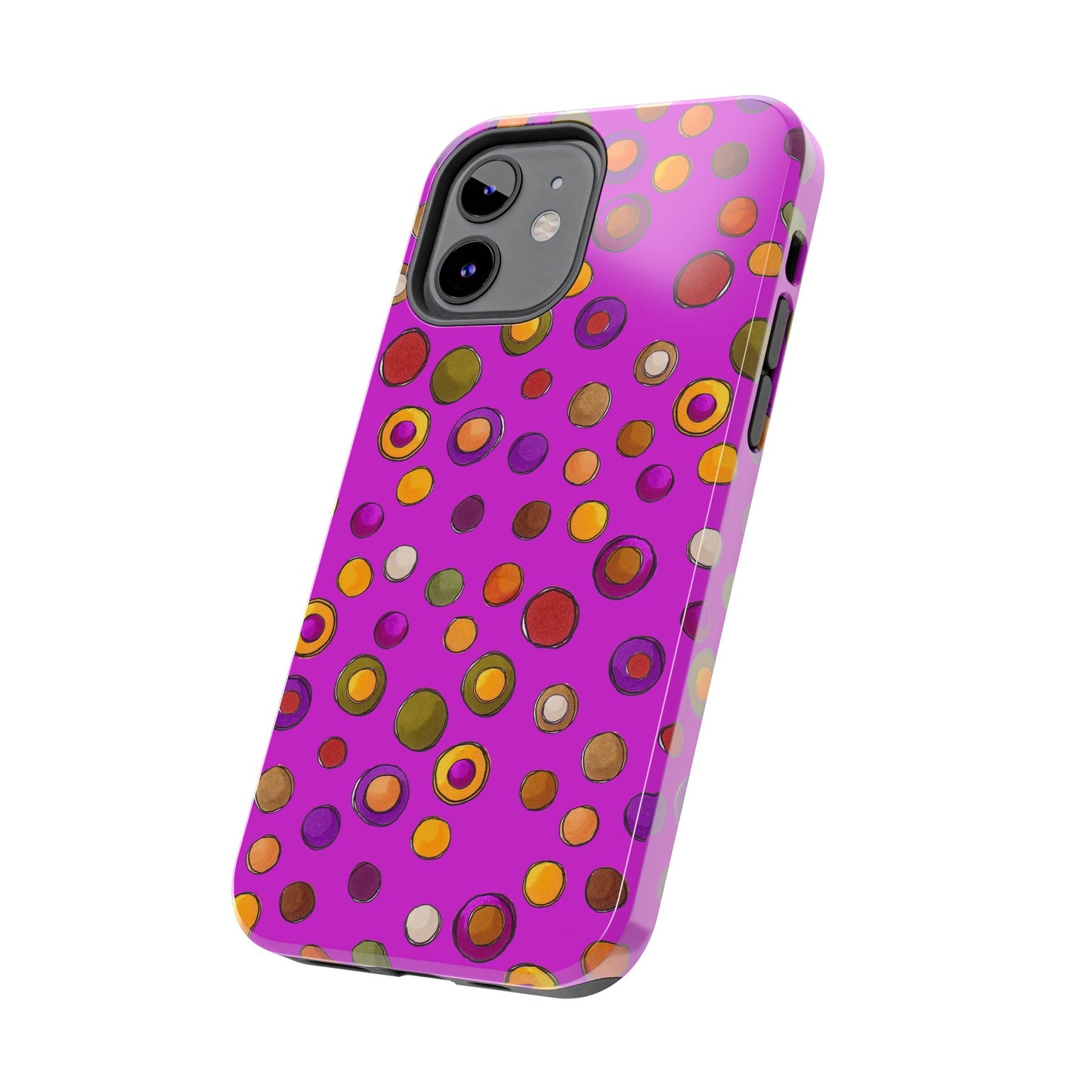 Double Dot Fuchsia Phone Case