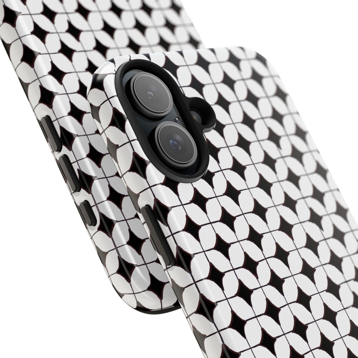 Tile-ish Black Phone Case