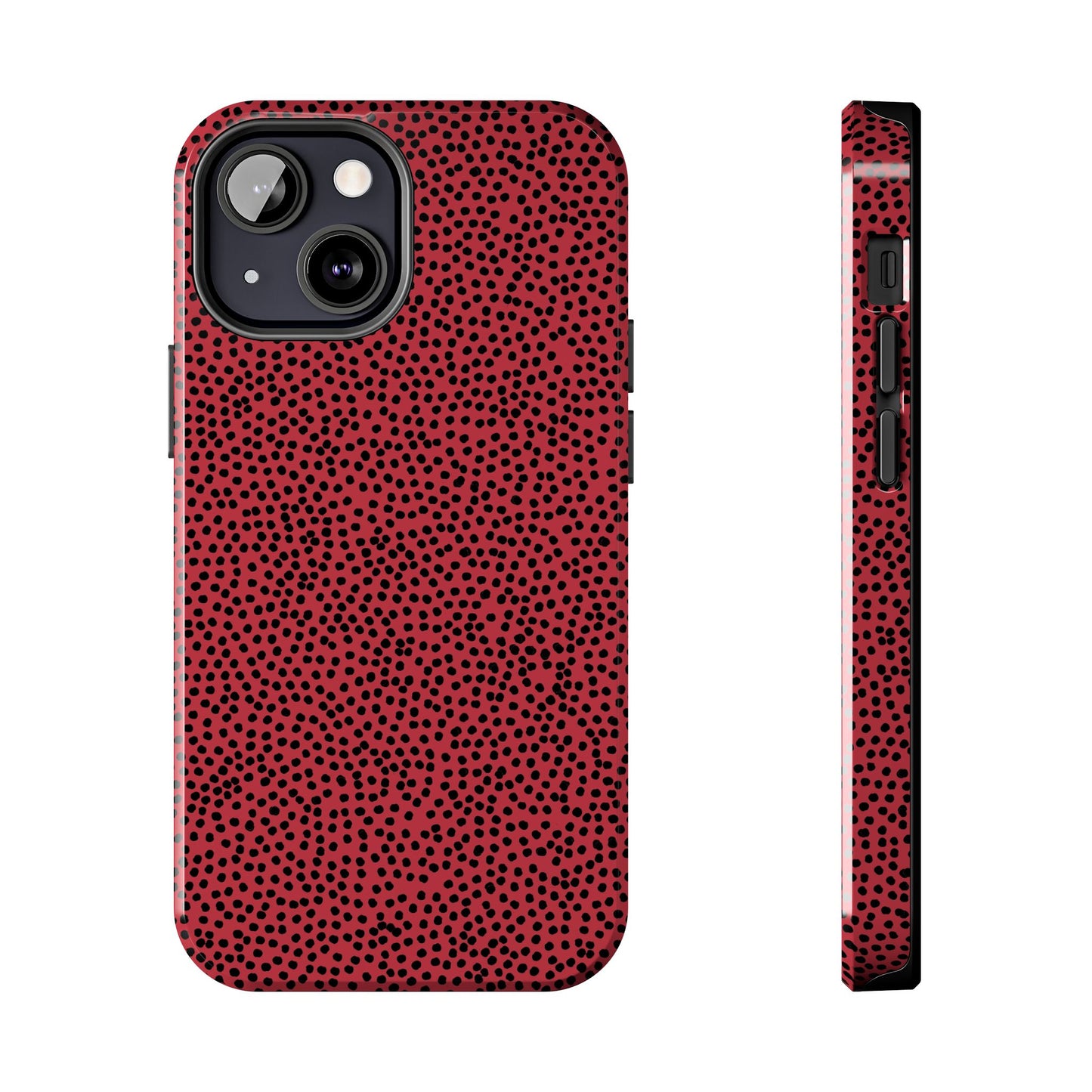 Gypsy Dots Red / Black Phone Case