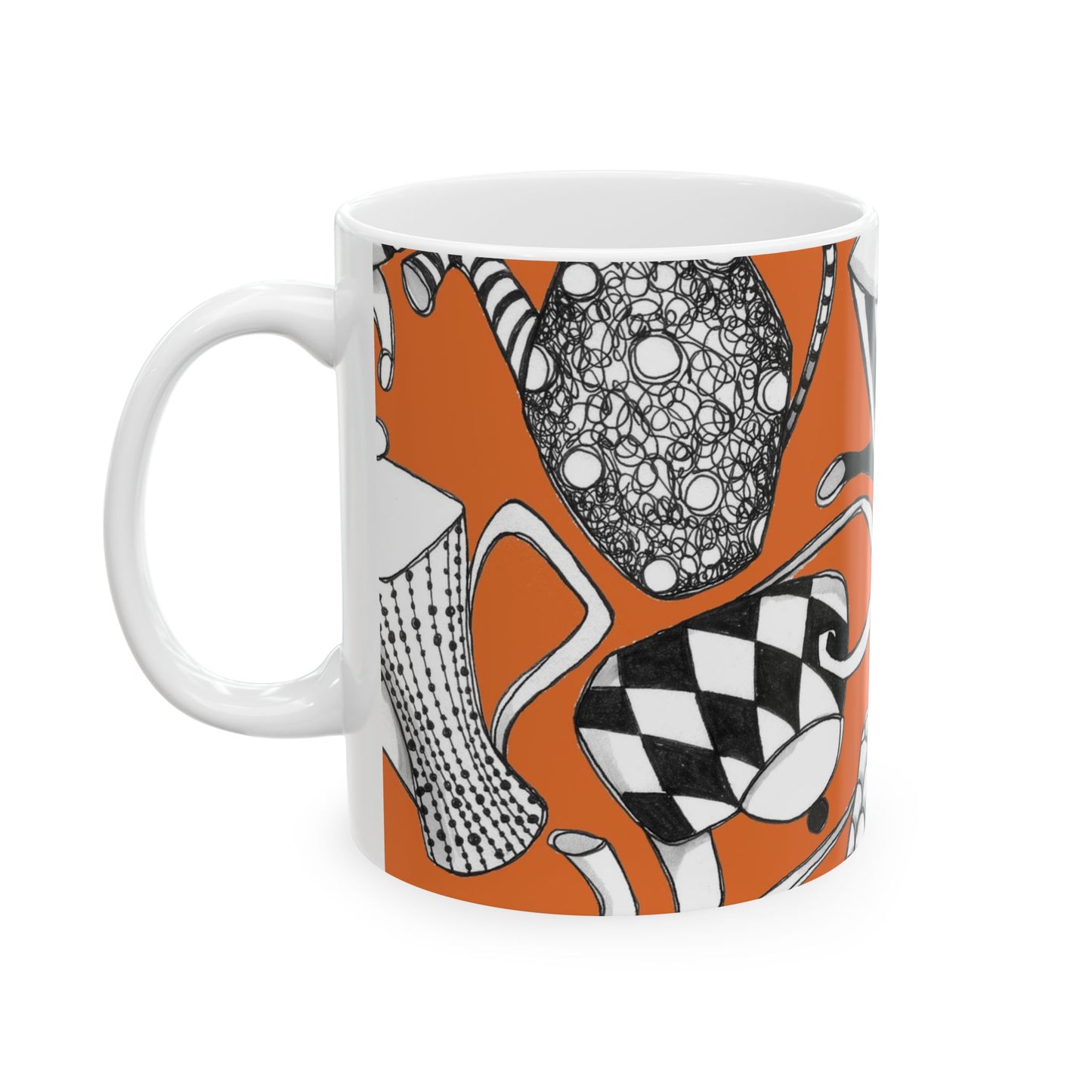 Coffee, Tea Anyone? Orange Cup
