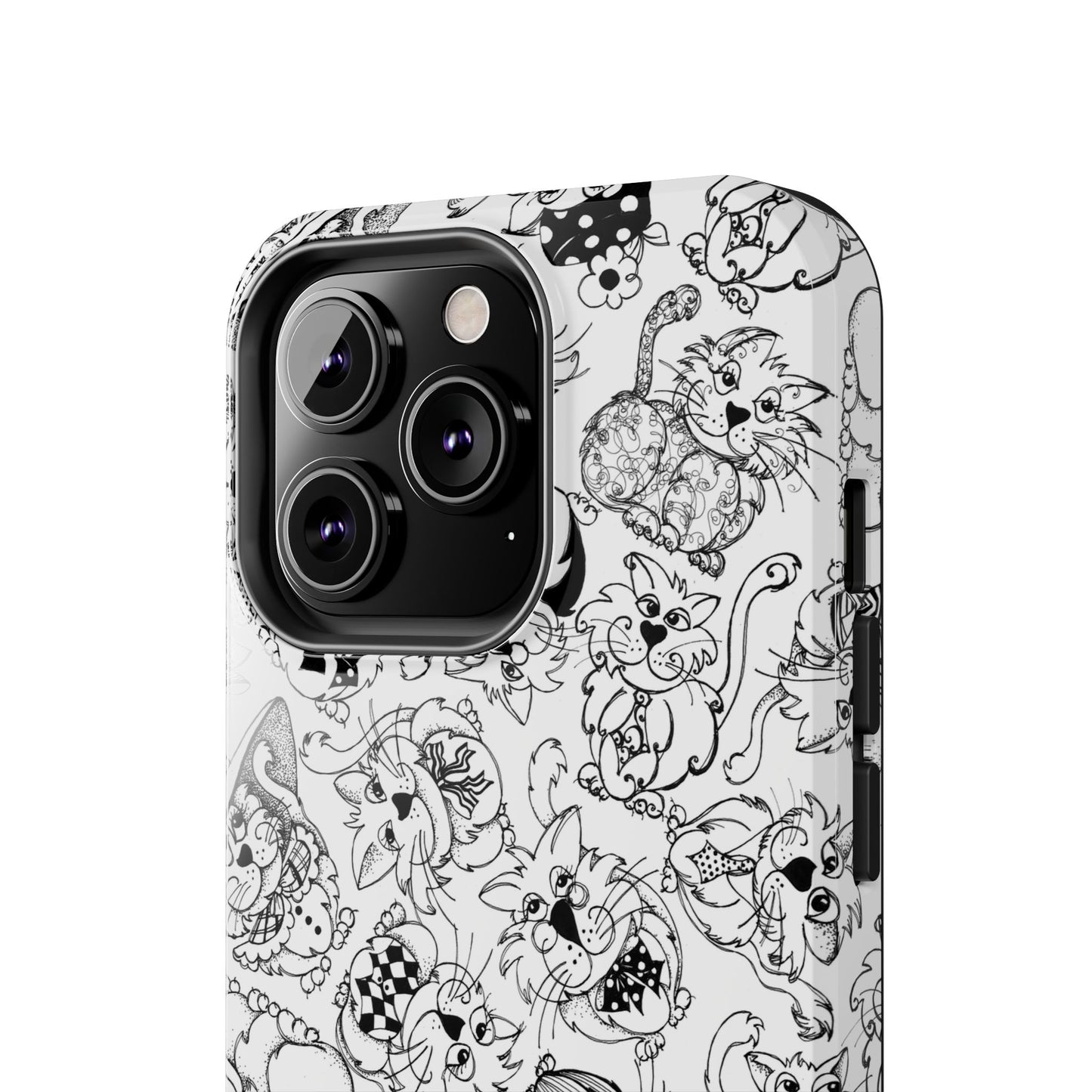 So Kitties Tossed White Phone Case