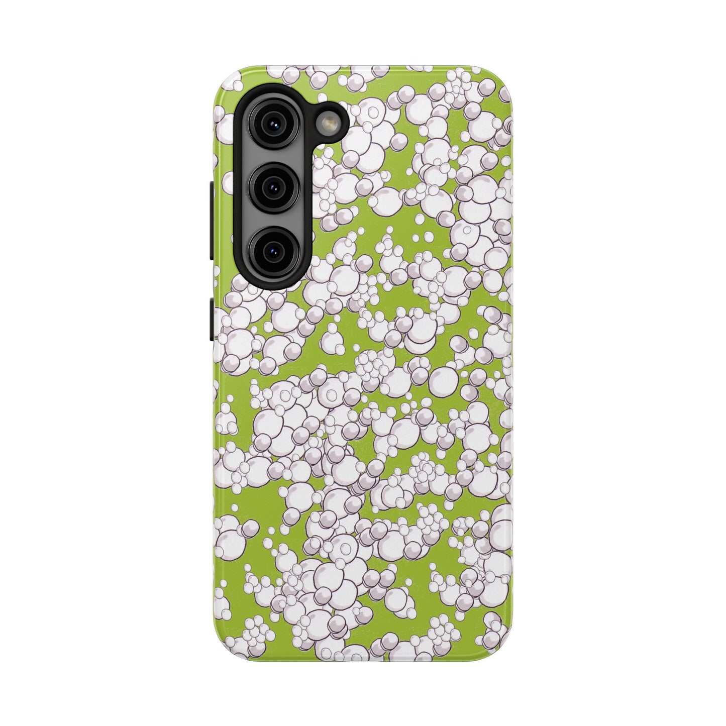 Bubble Dots Green Phone Case