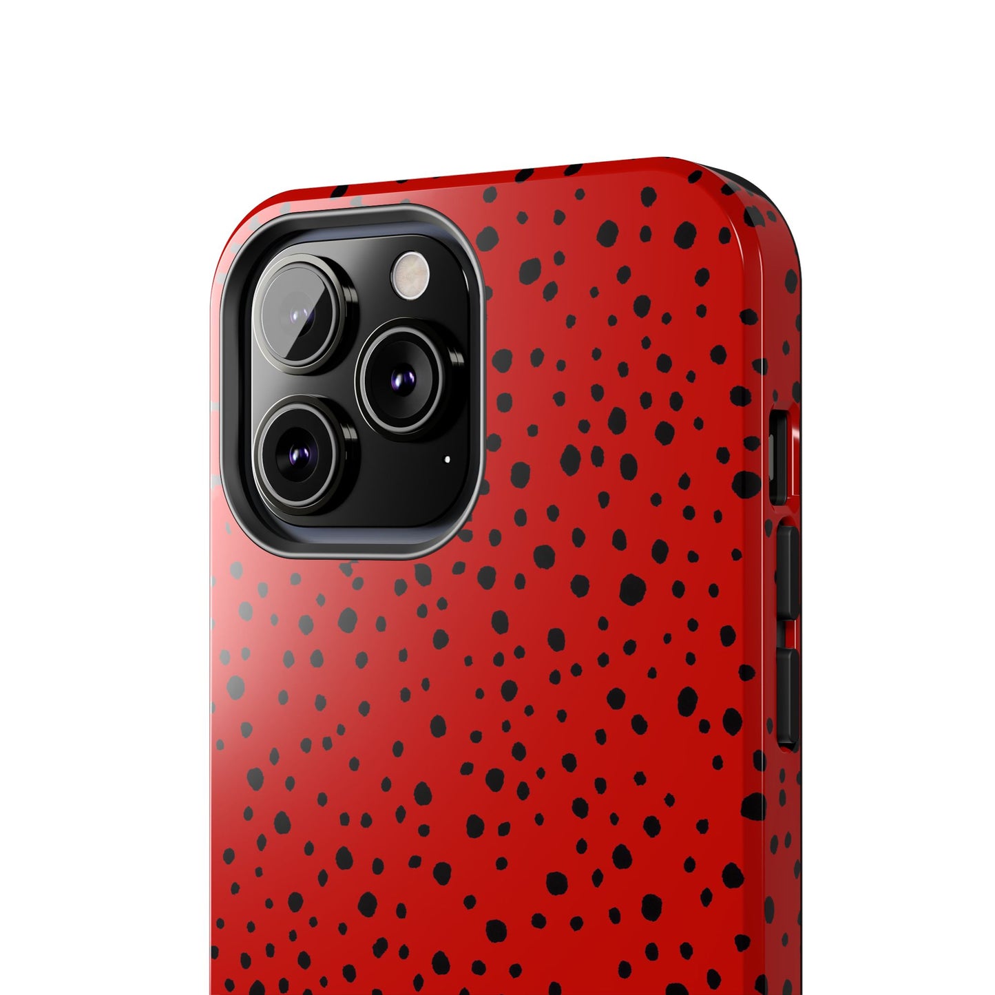 Pepper Dots Red / Black Phone Case
