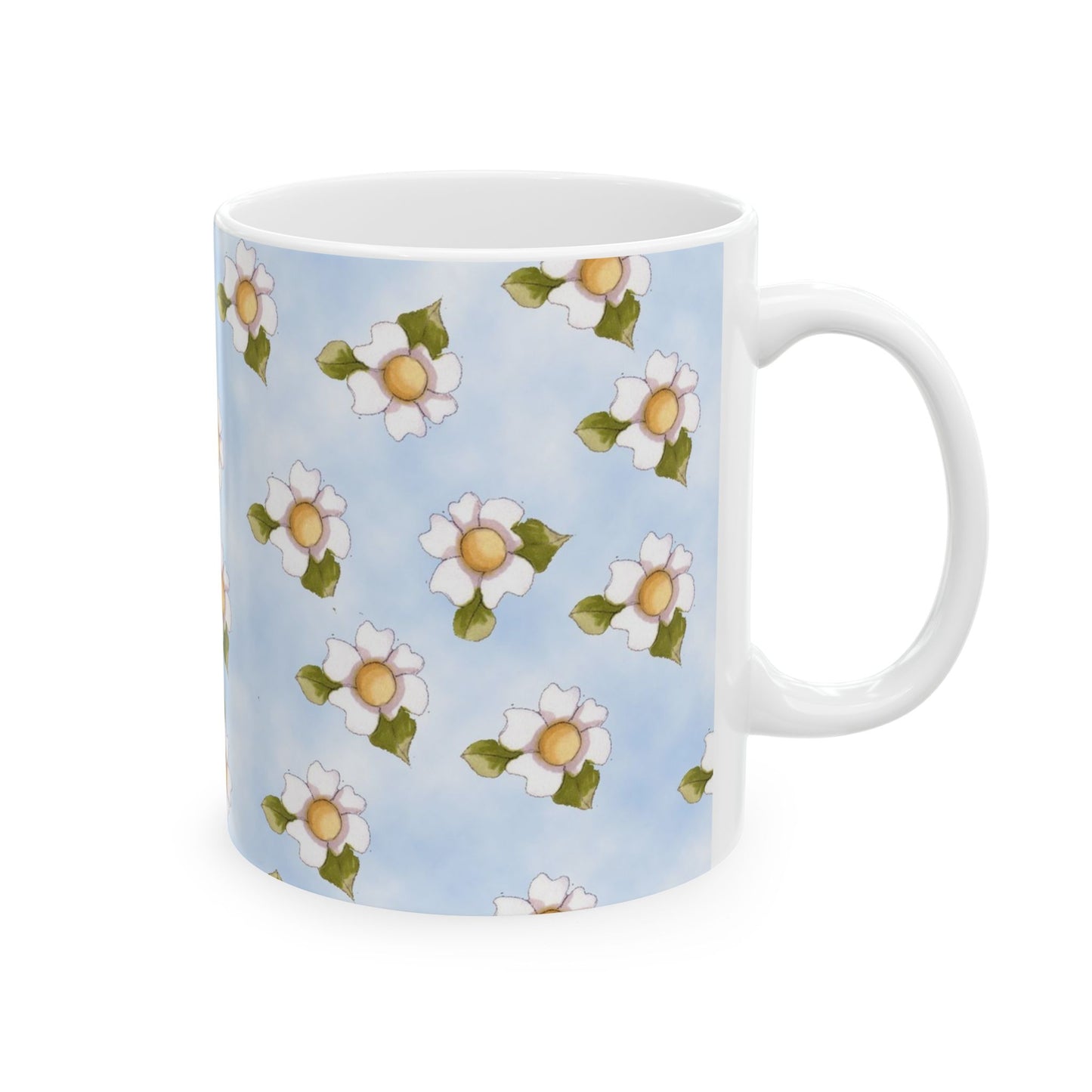 Daisies Blue Sky Cup