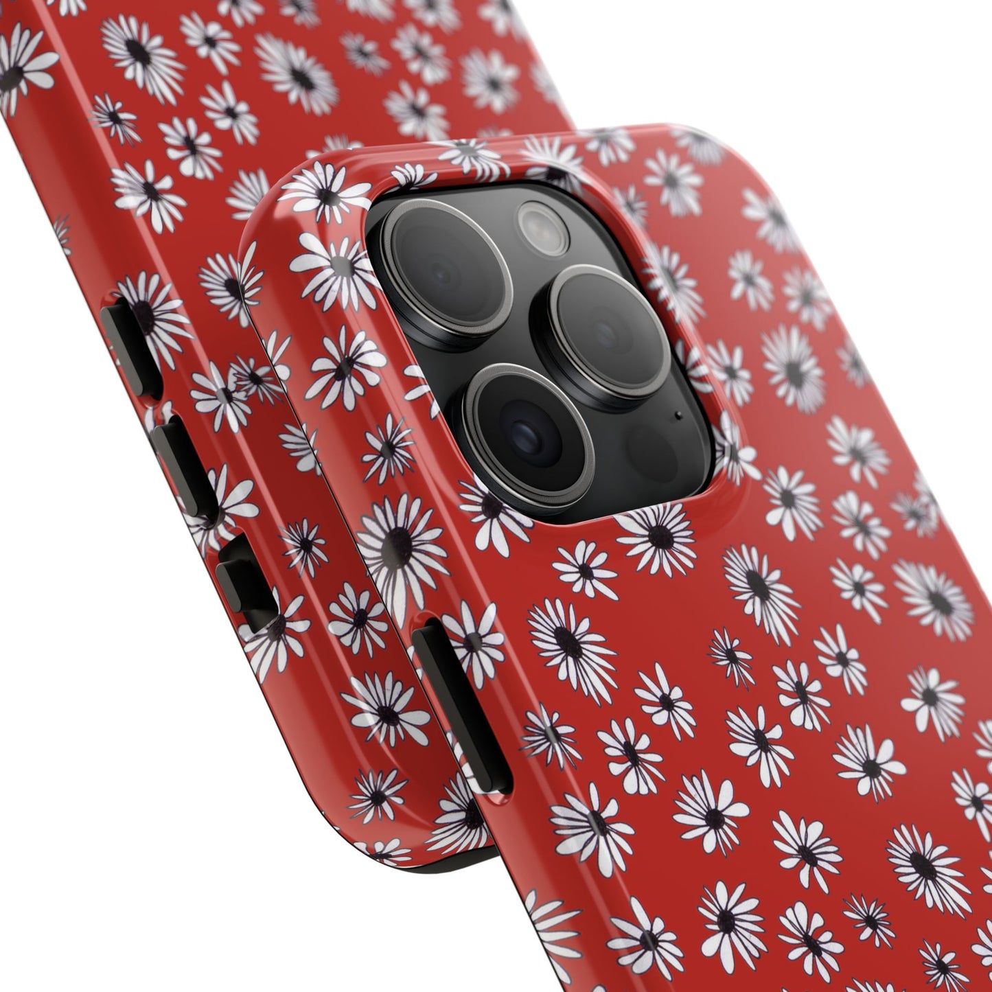 Random Daisy Red / White Phone Case