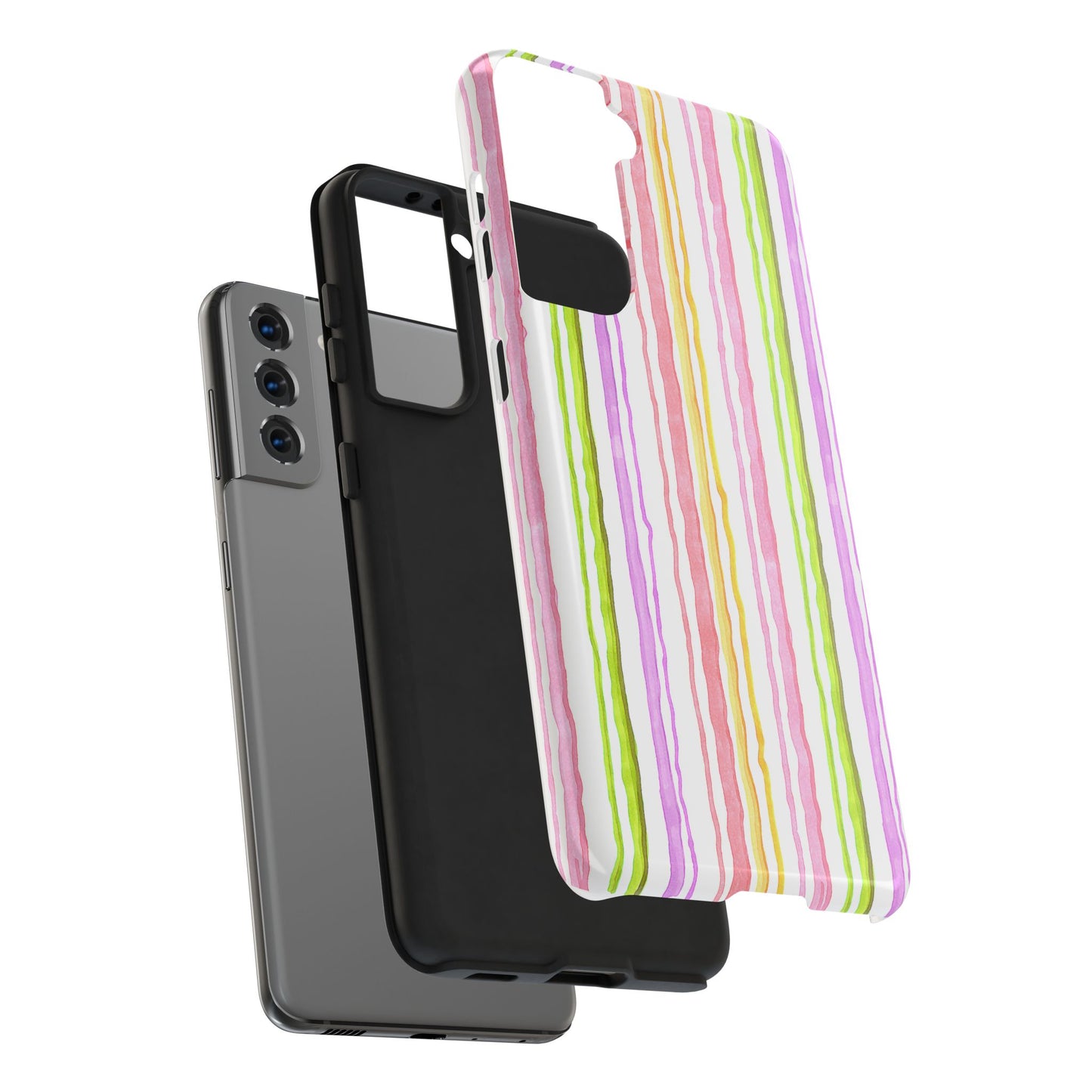 Cupcake Stripe Phone Case