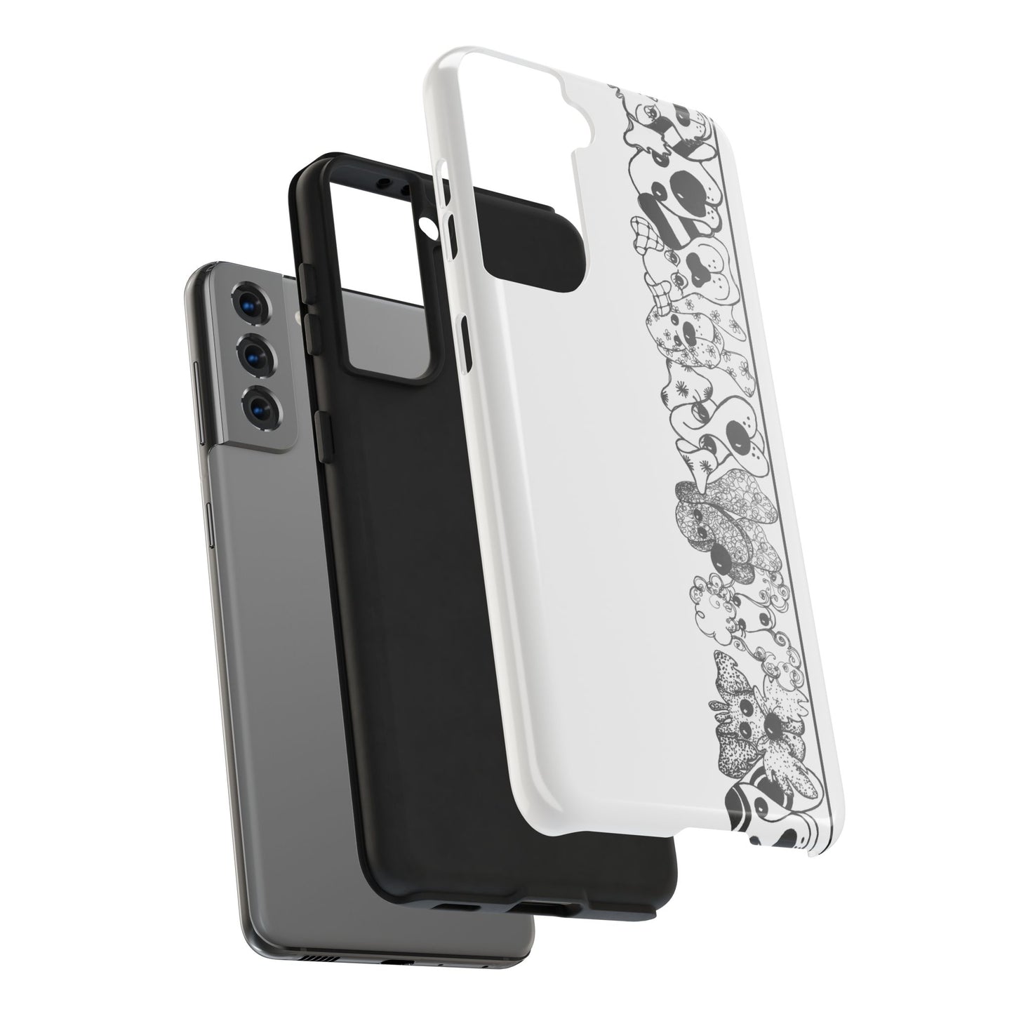 Doggie Dear Border Phone Case