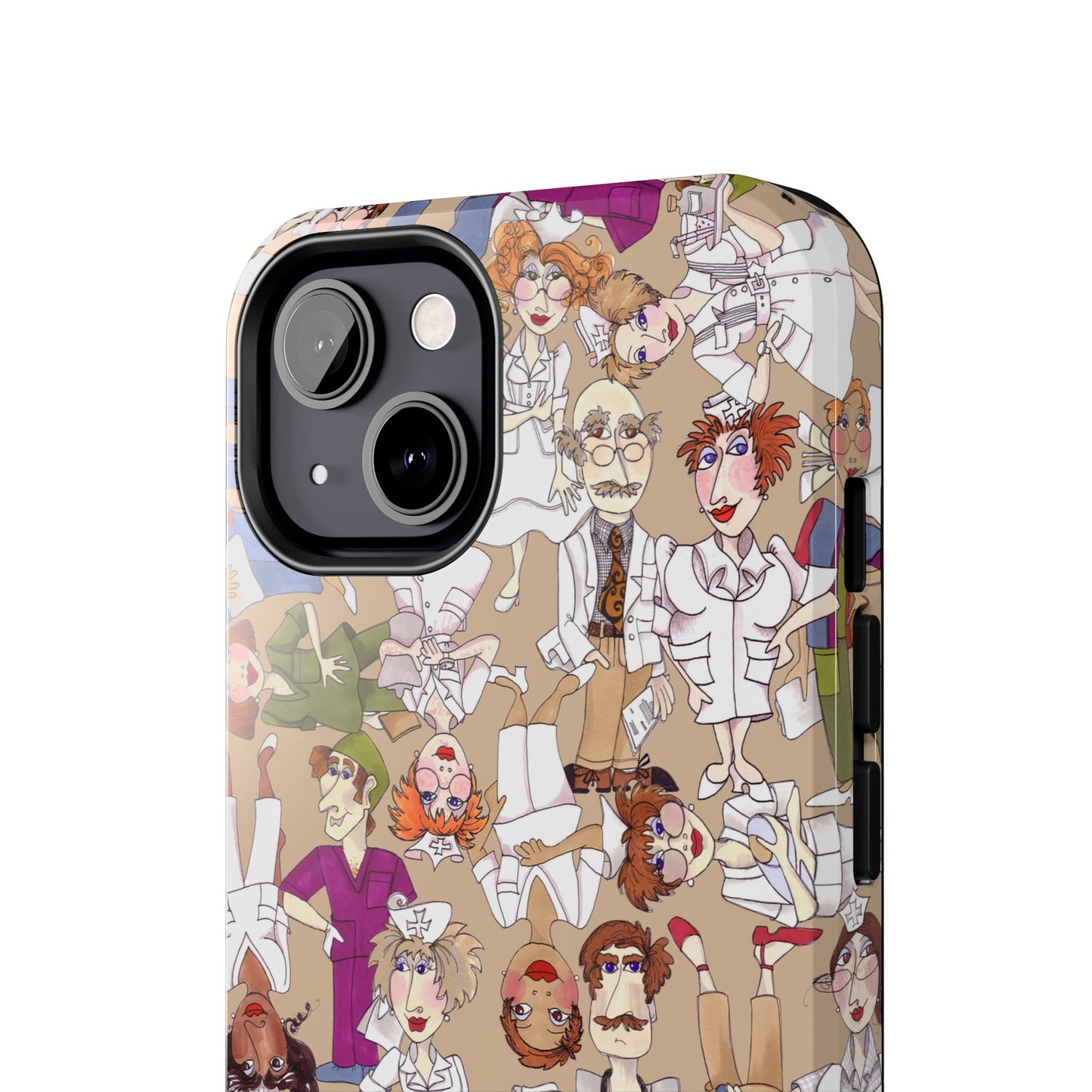 Diverse Nurse Khaki Phone Case