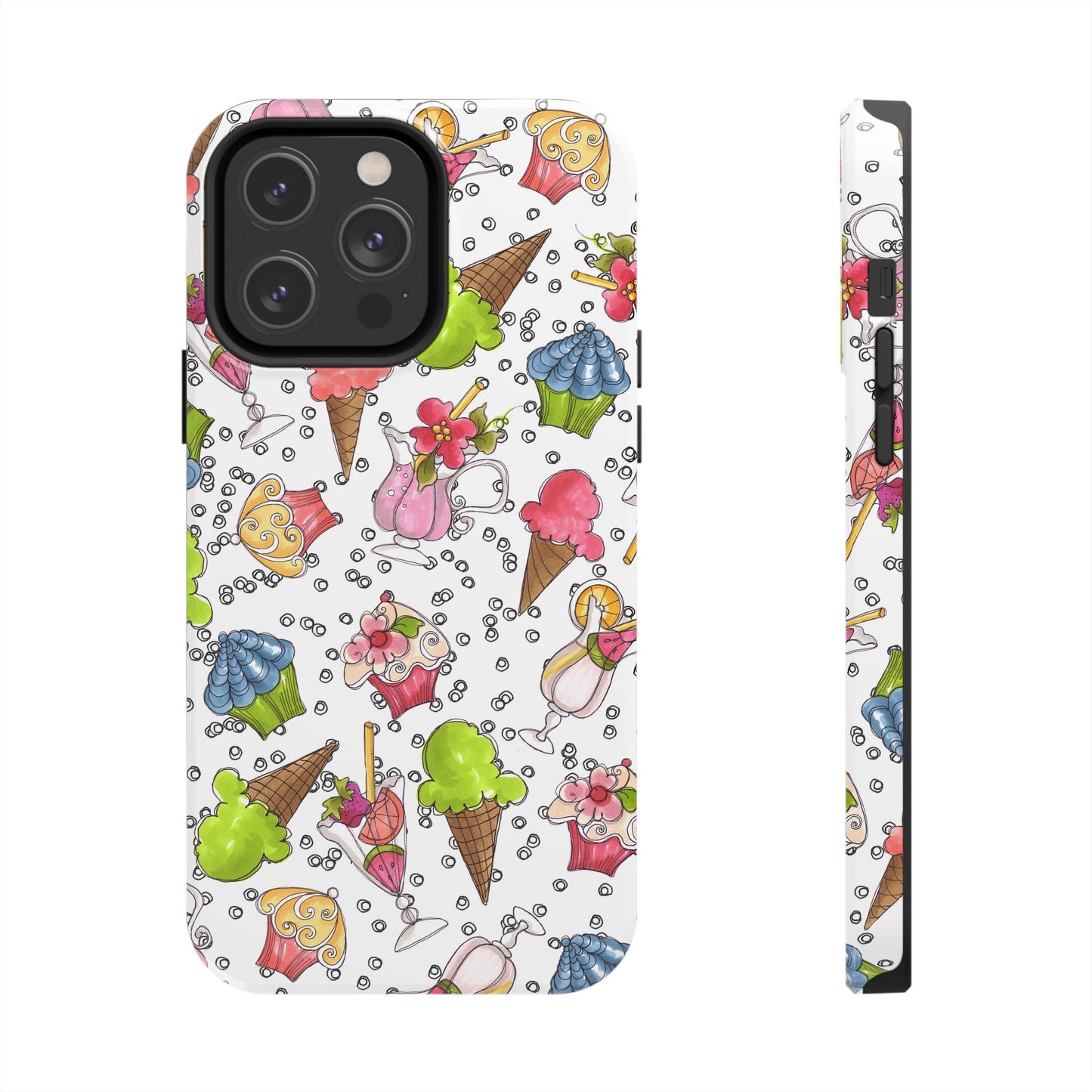 Resort Food White Phone Case
