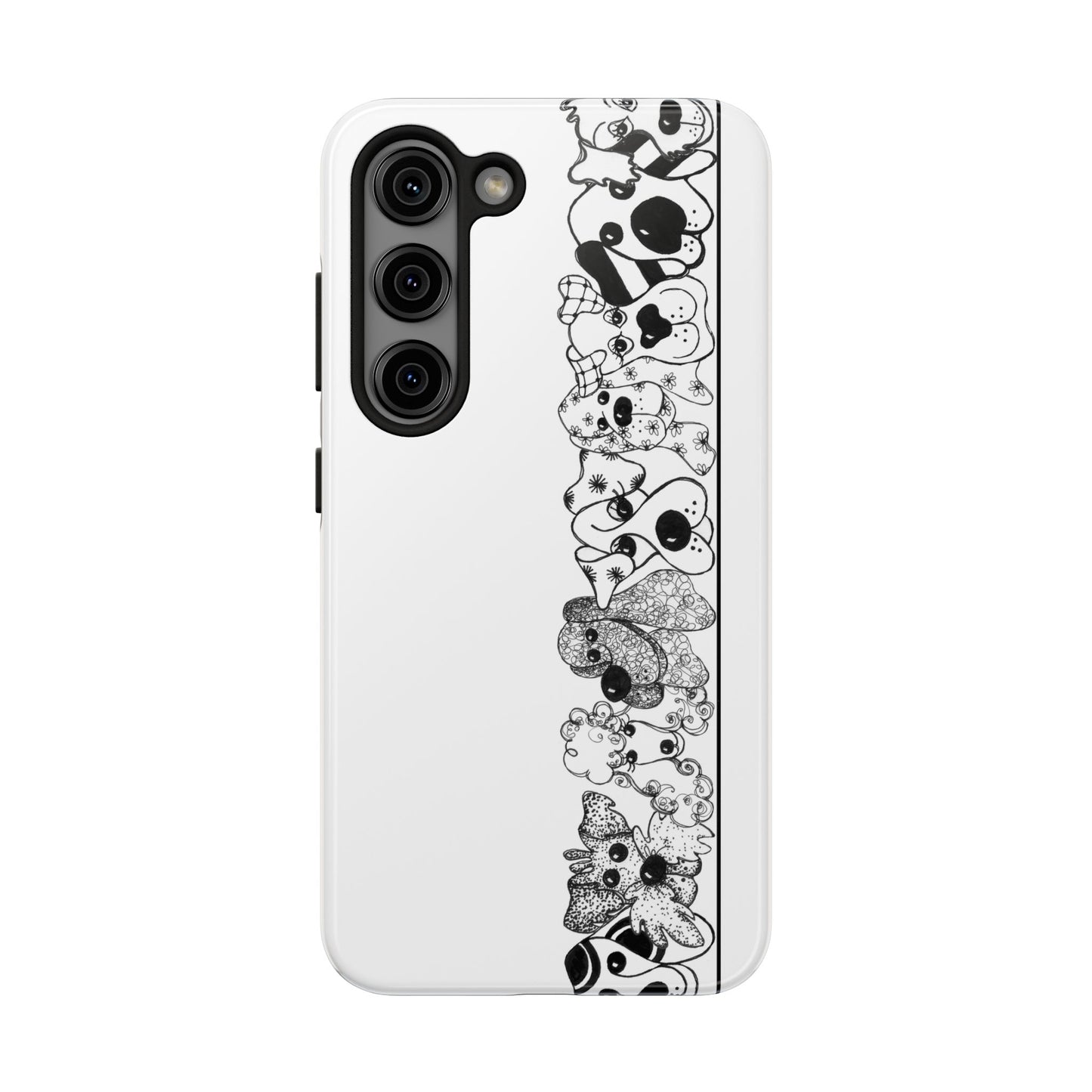 Doggie Dear Border Phone Case