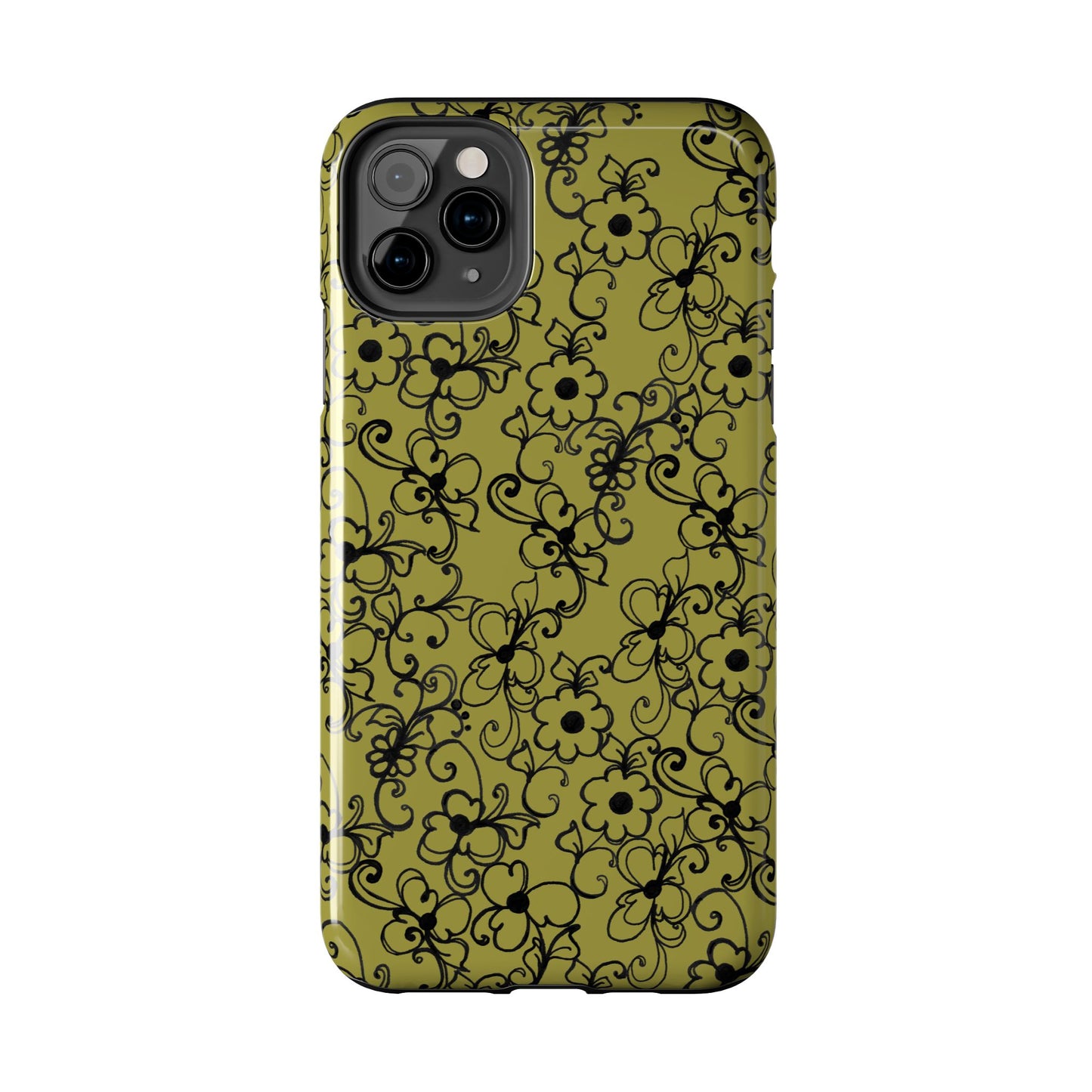 Daisy Jungle Green Phone Case