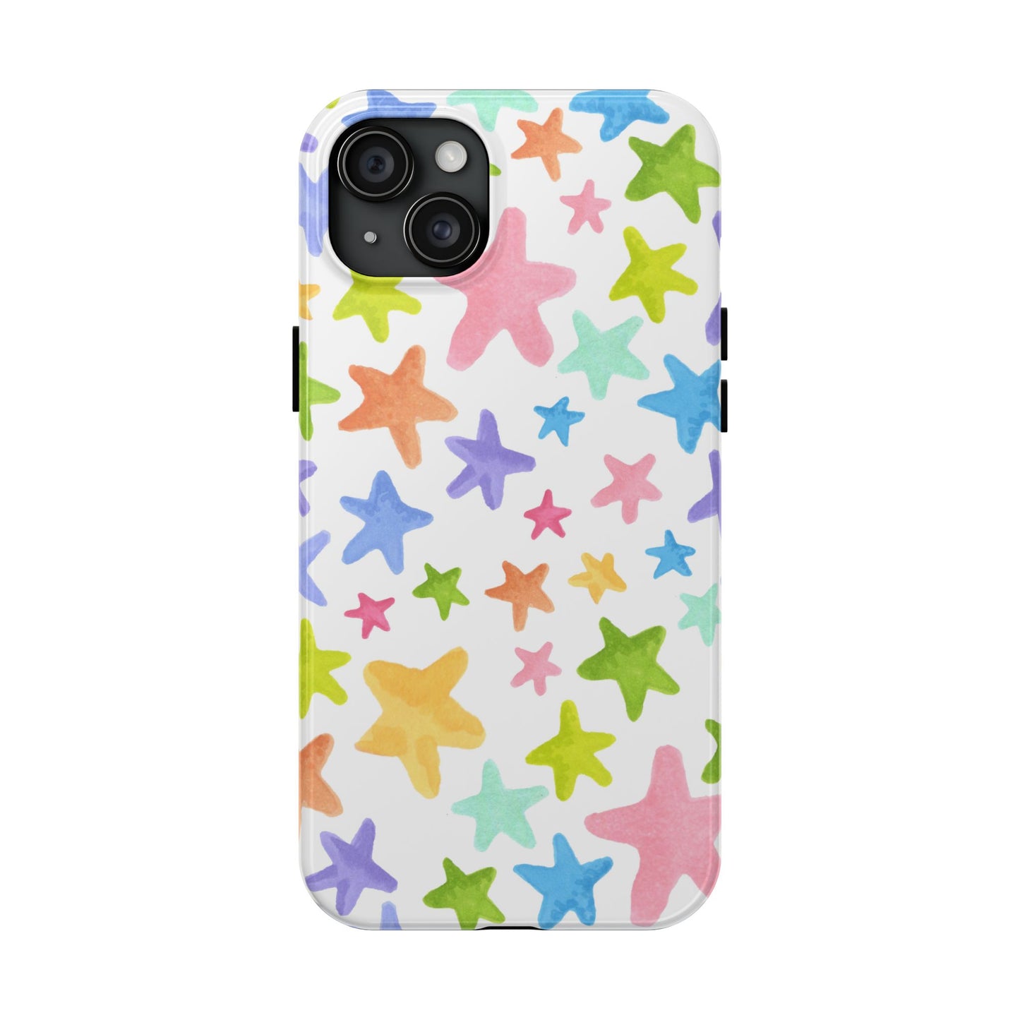 Happy Stars White Phone Case