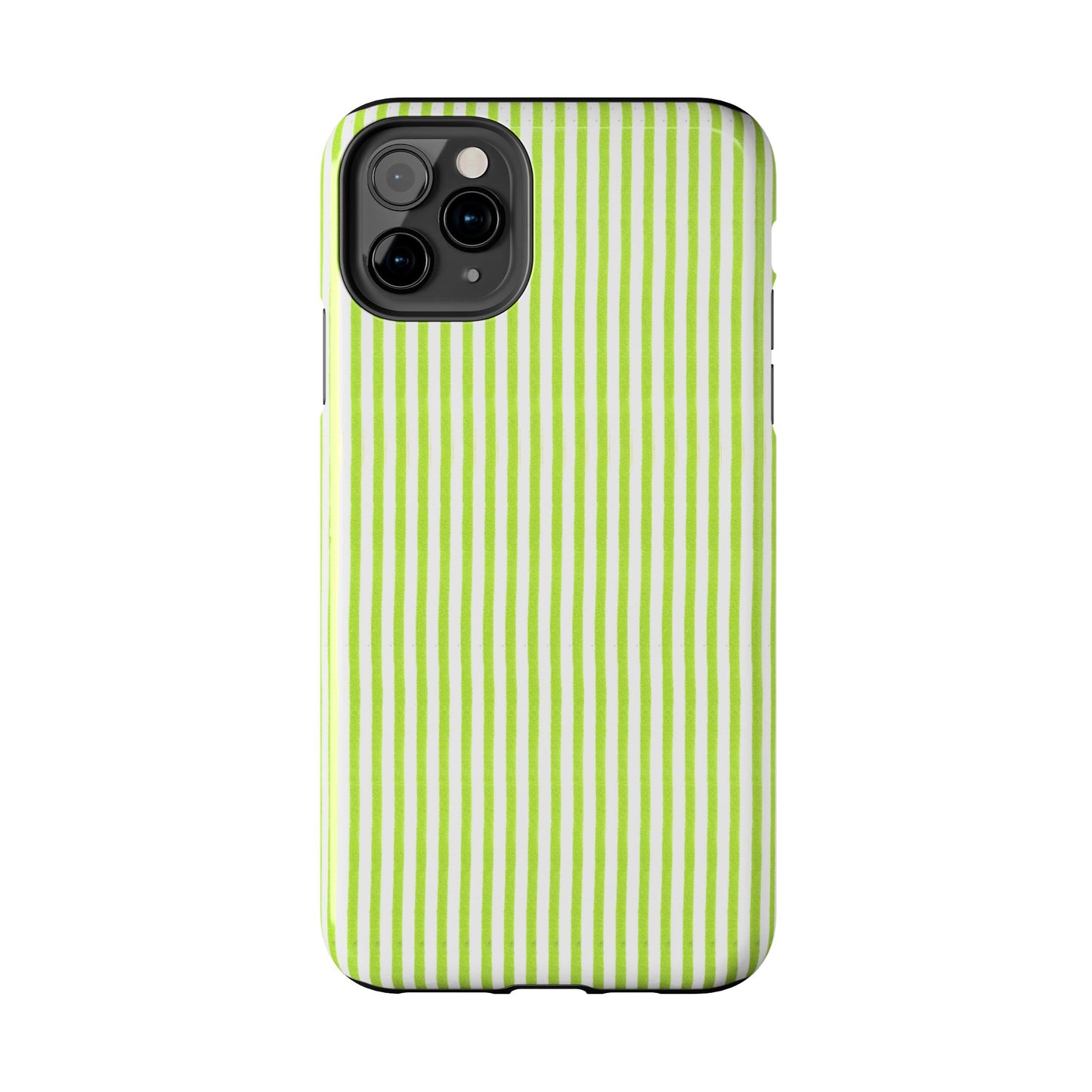 Golf Stripe Lime Phone Case