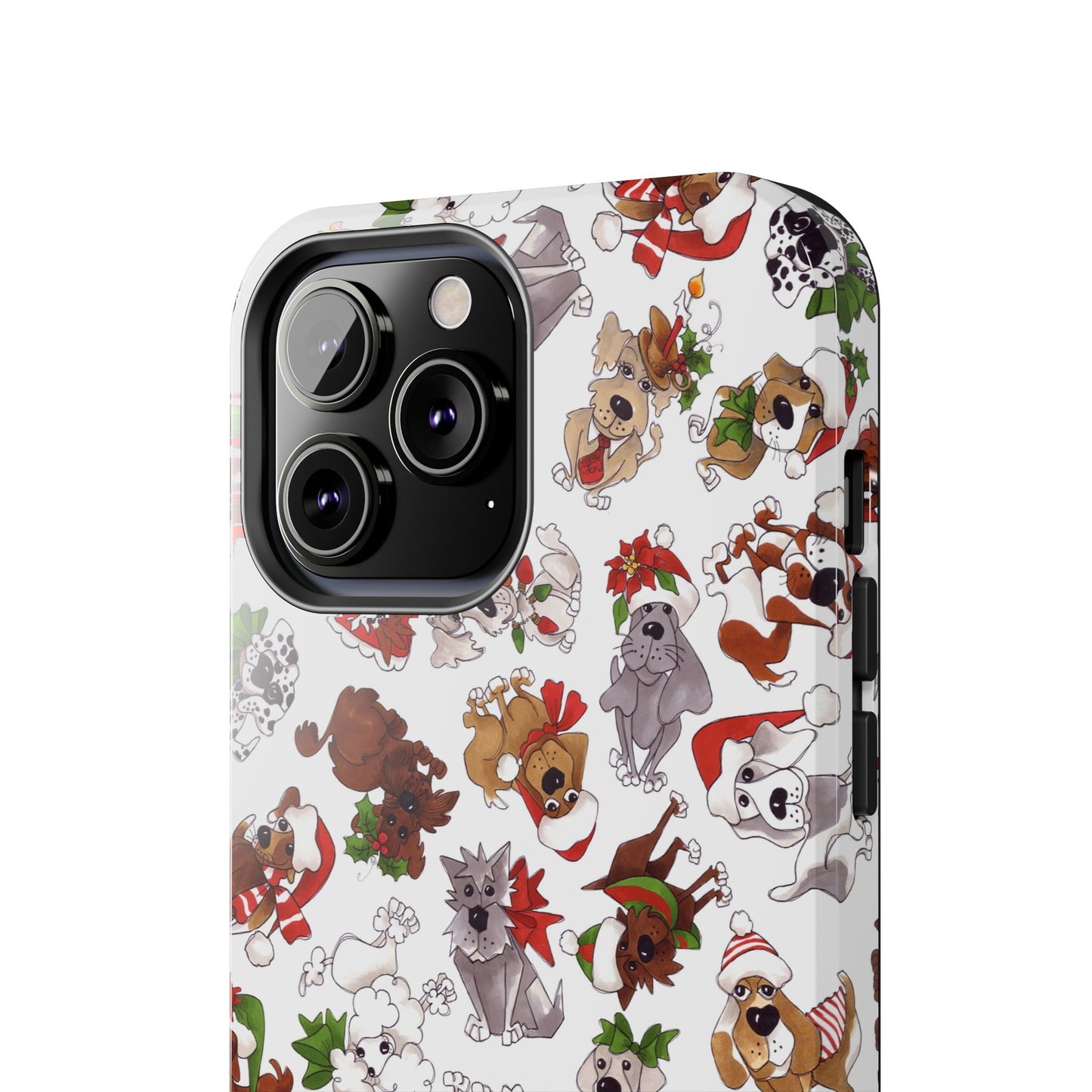 Doggie Toss White Phone Case