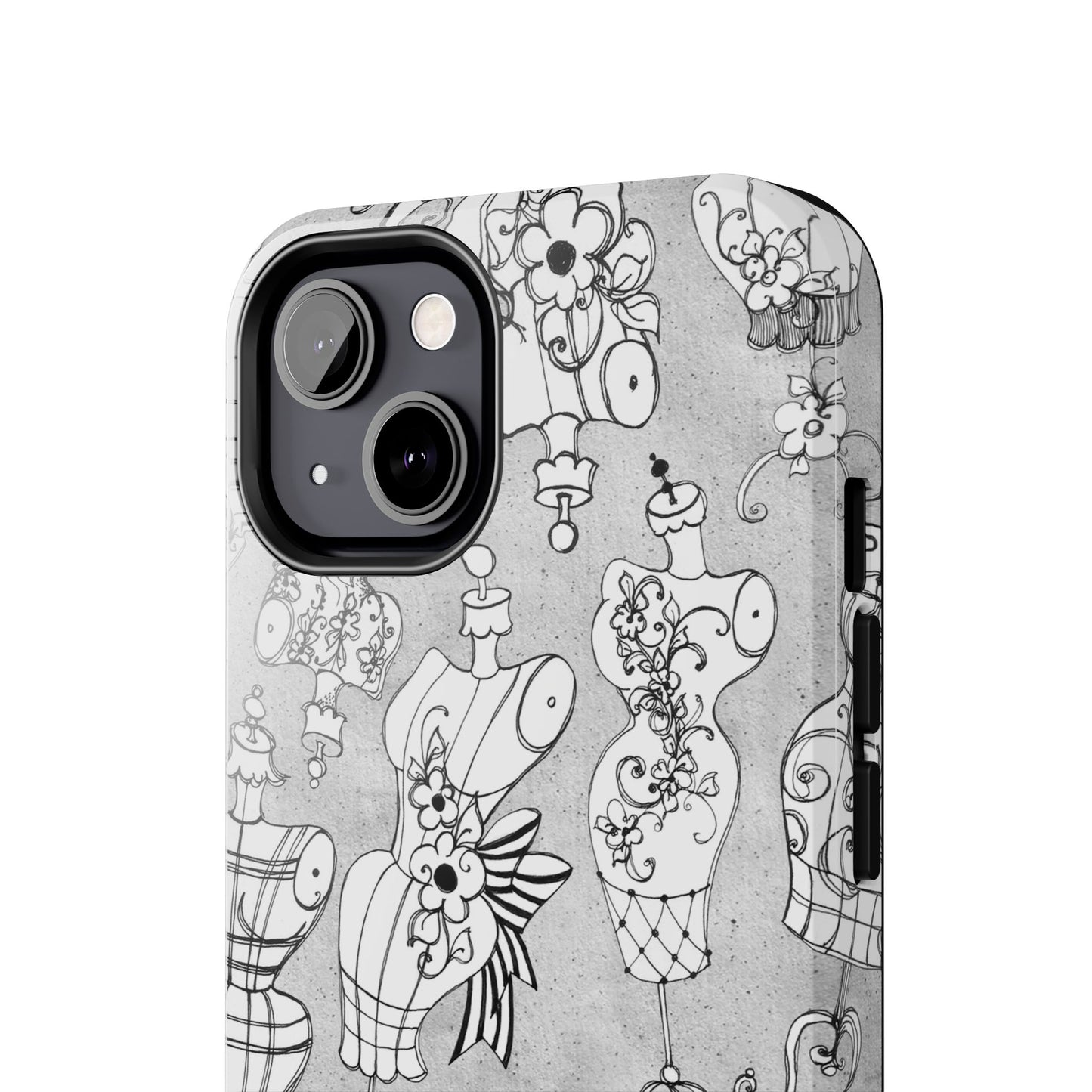 Mannequineque Silver Phone Case