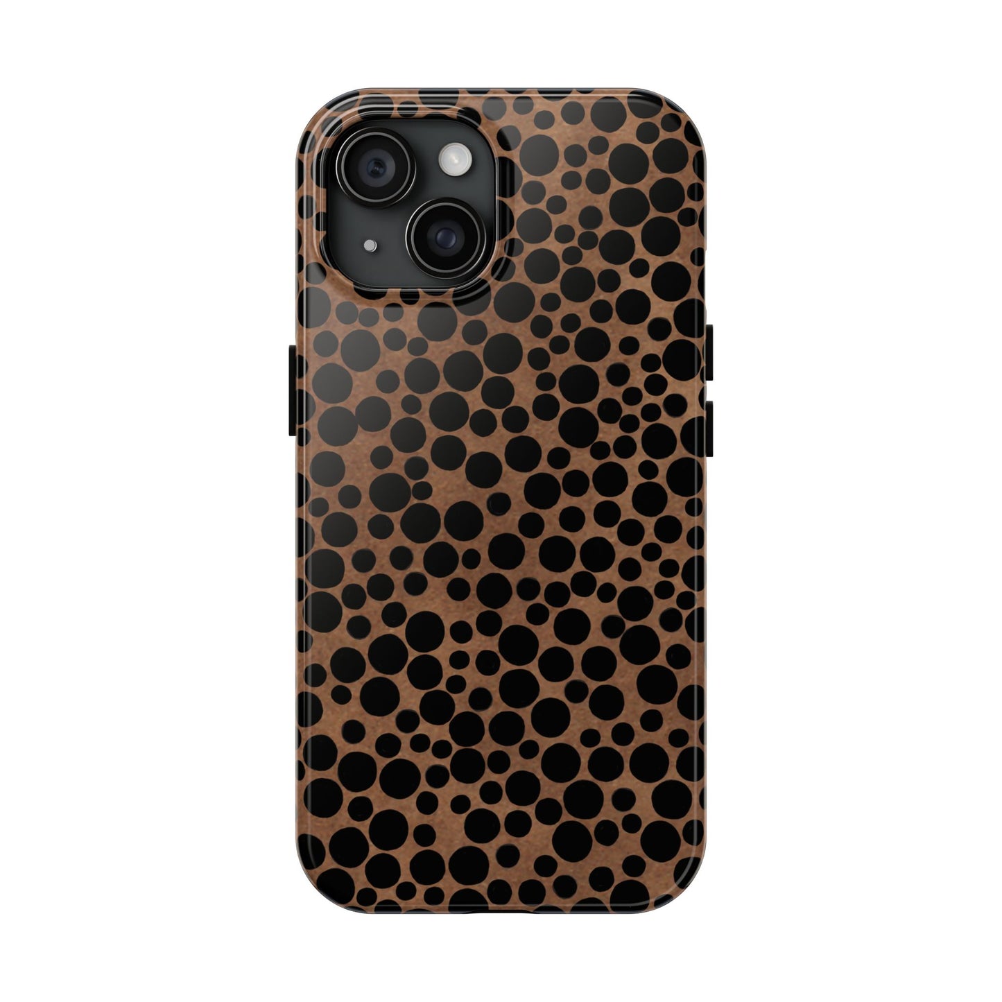 Felt Dots Caramel Phone Case