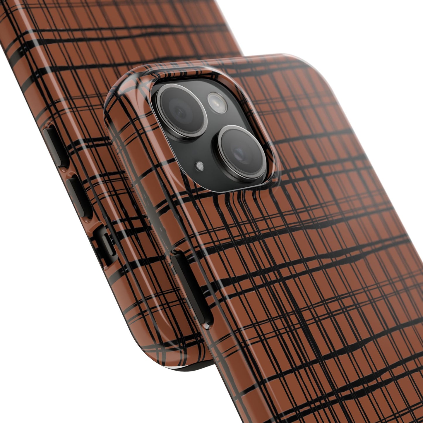 Doggie Fence Rust Phone Case