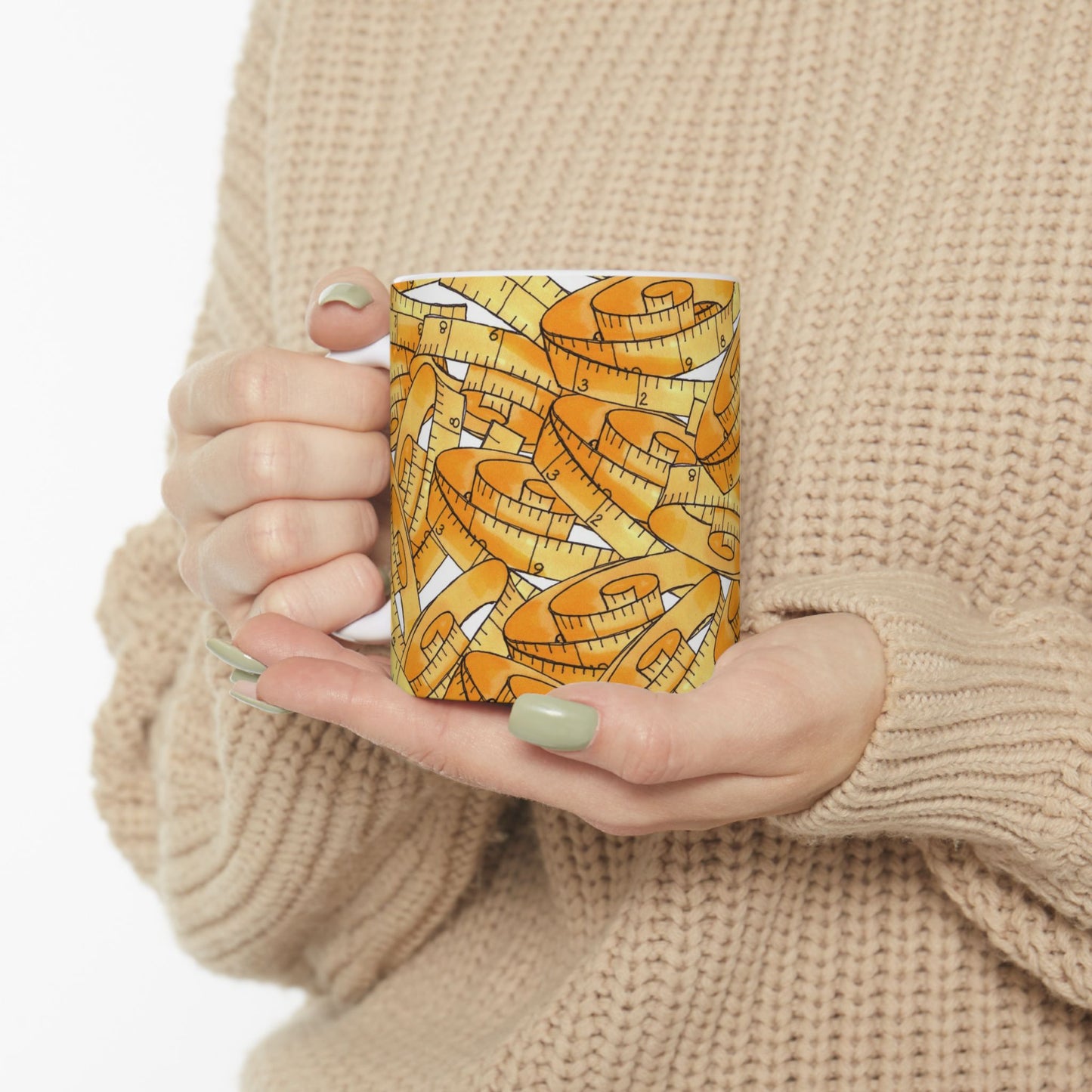 Tape Storm White Cup