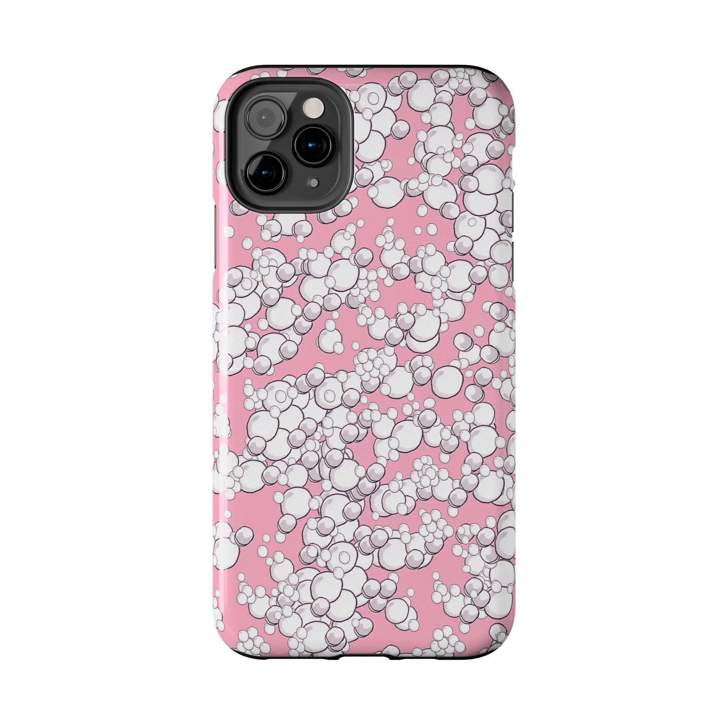 Bubble Dots Pink Phone Case