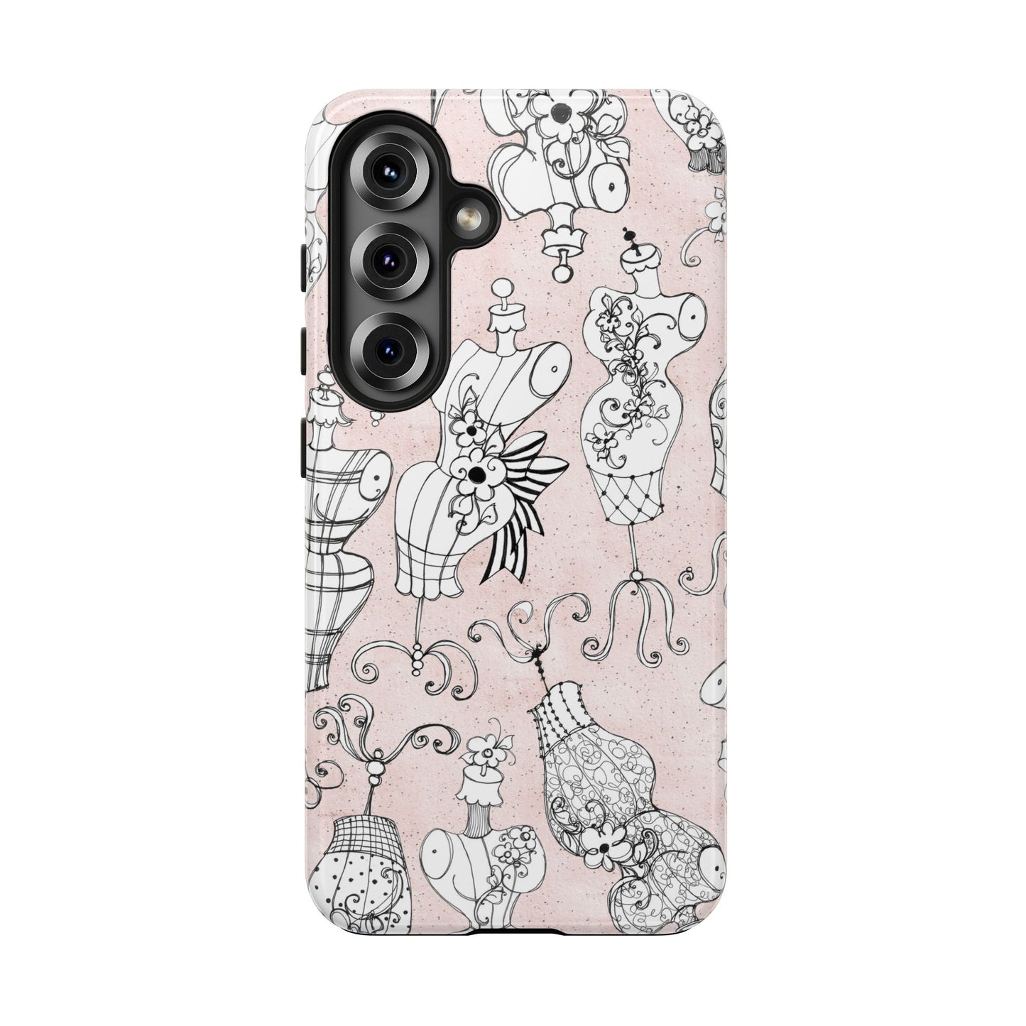 Mannequineque Silver Phone Case