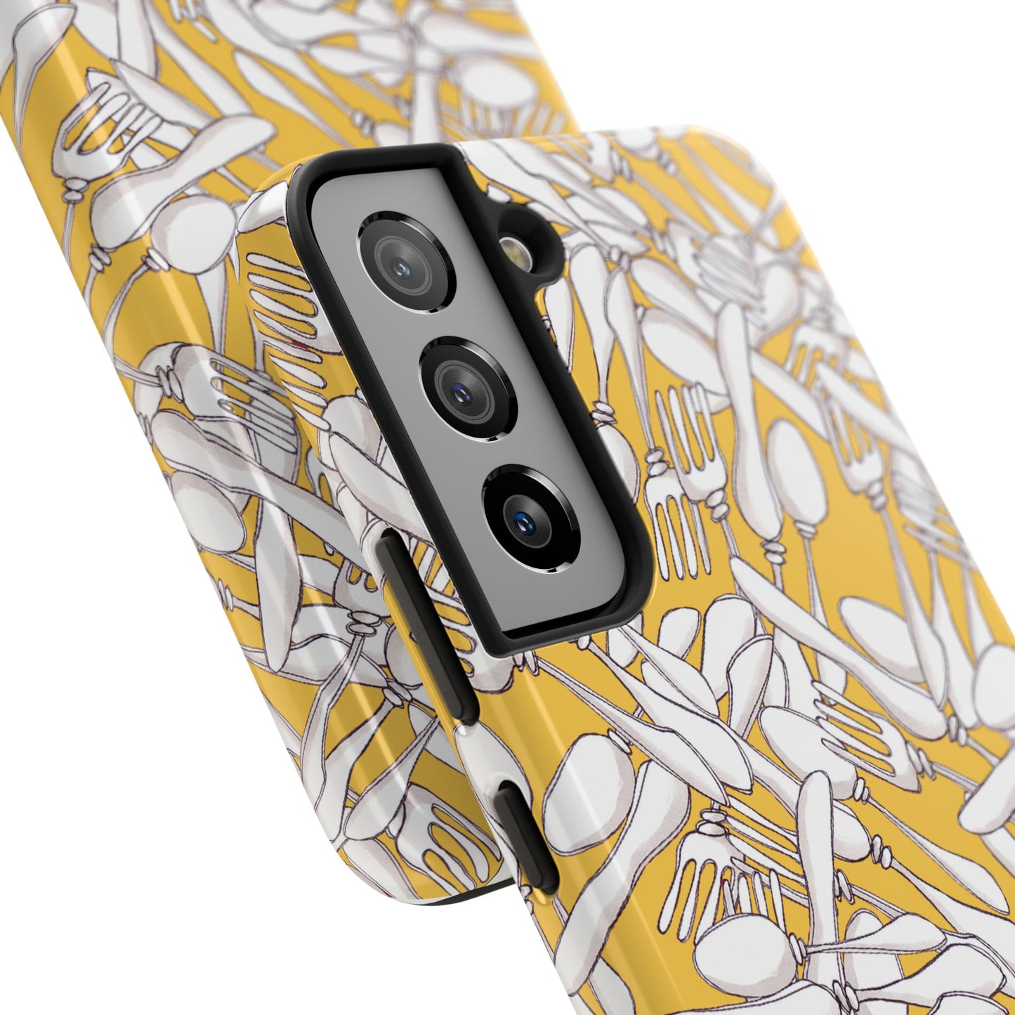 Silverware Wars Yellow Phone Case