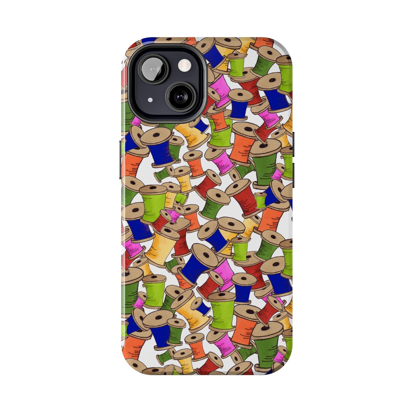 Spoolopoly White Phone Case