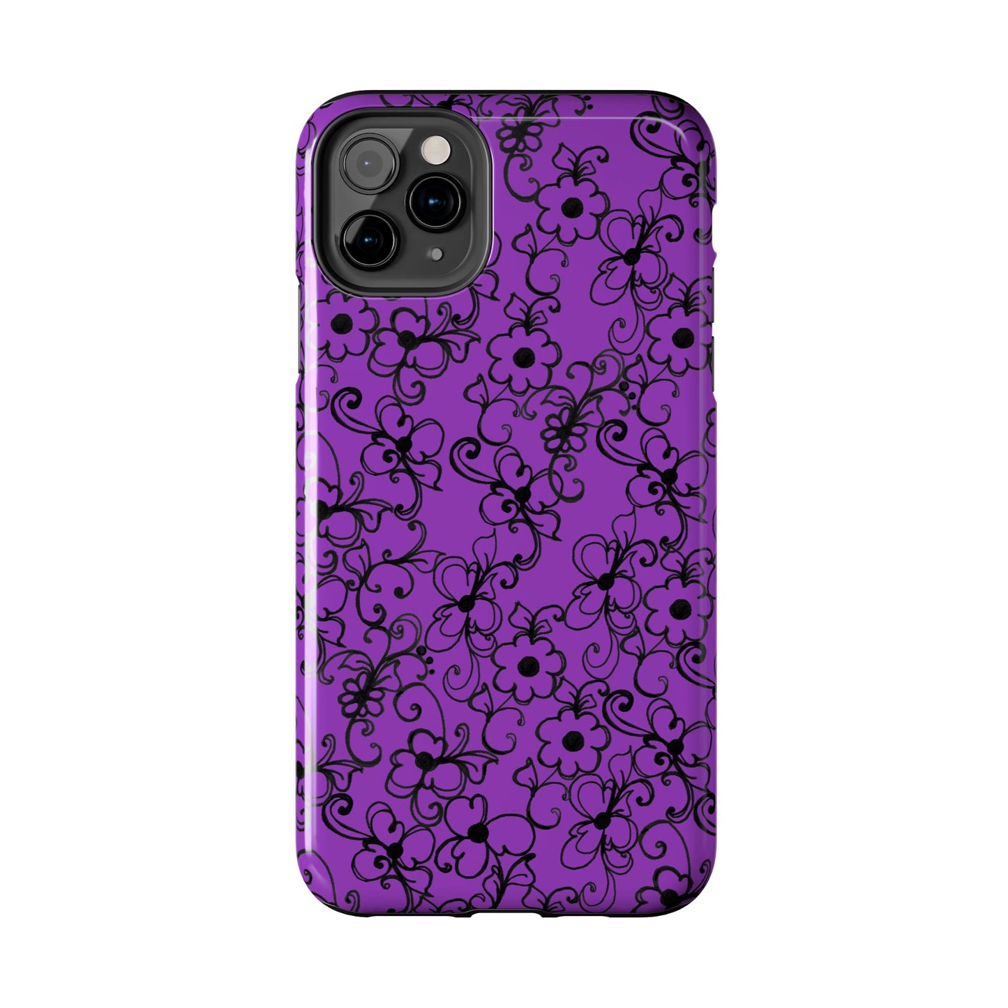 Daisy Jungle Purple Phone Case