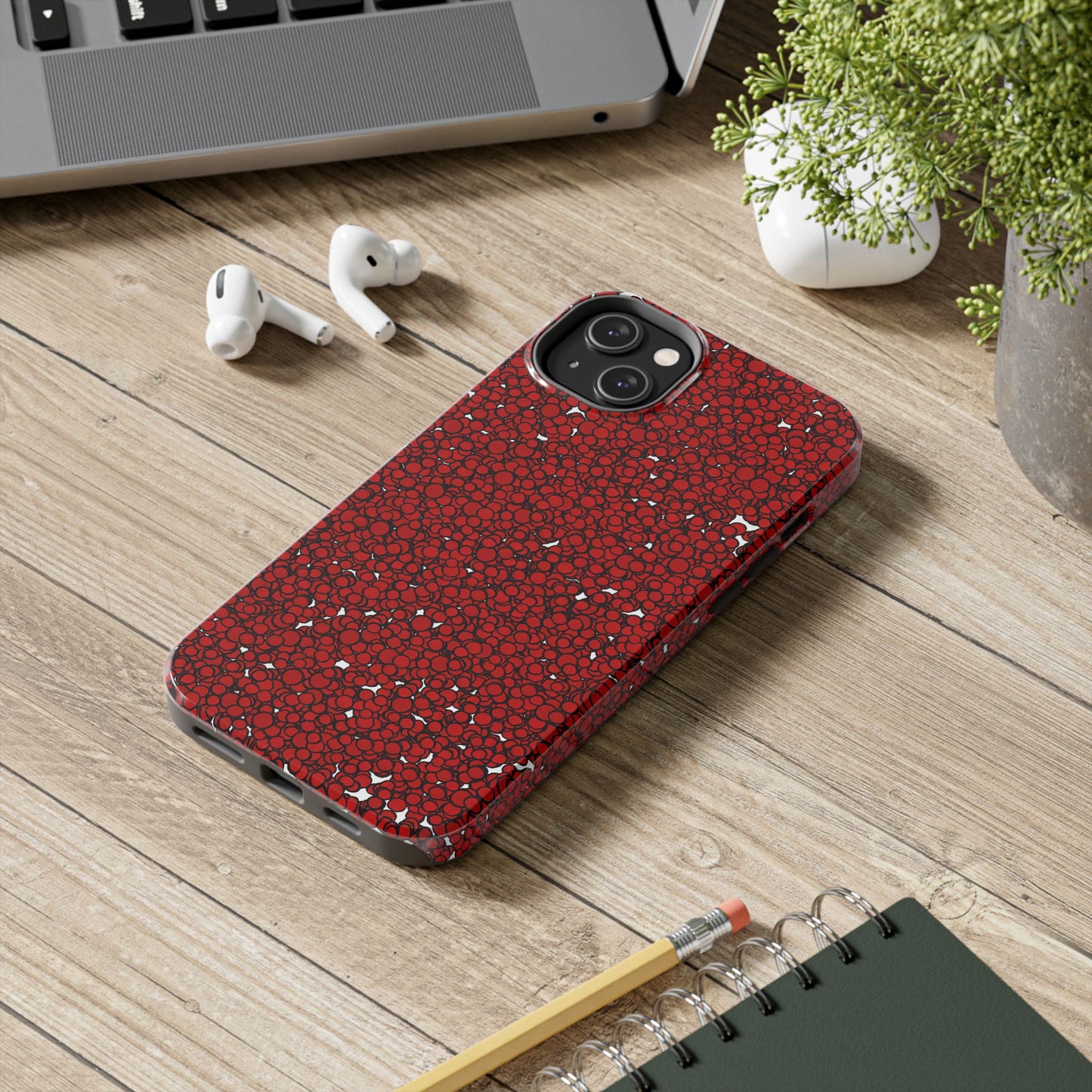 Red Dots Phone Case