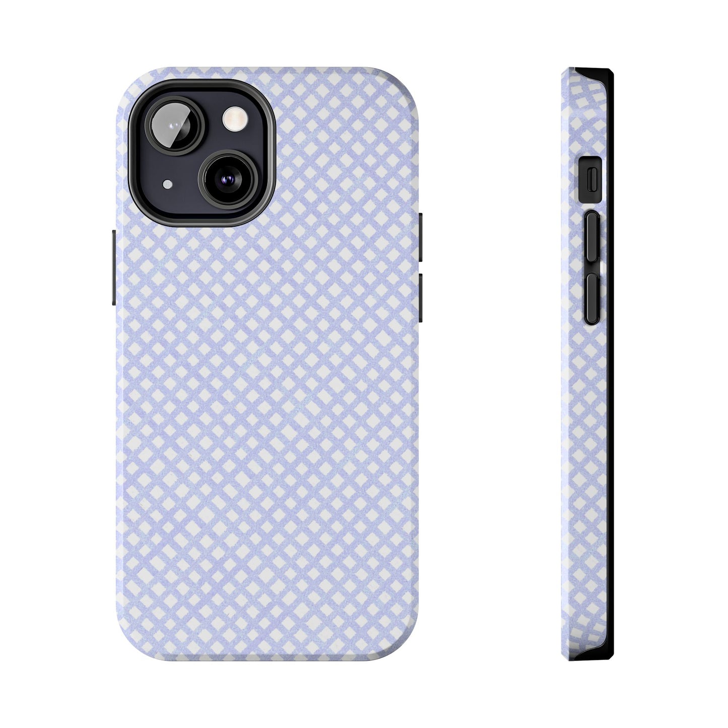 Bias Check Light Blue Phone Case
