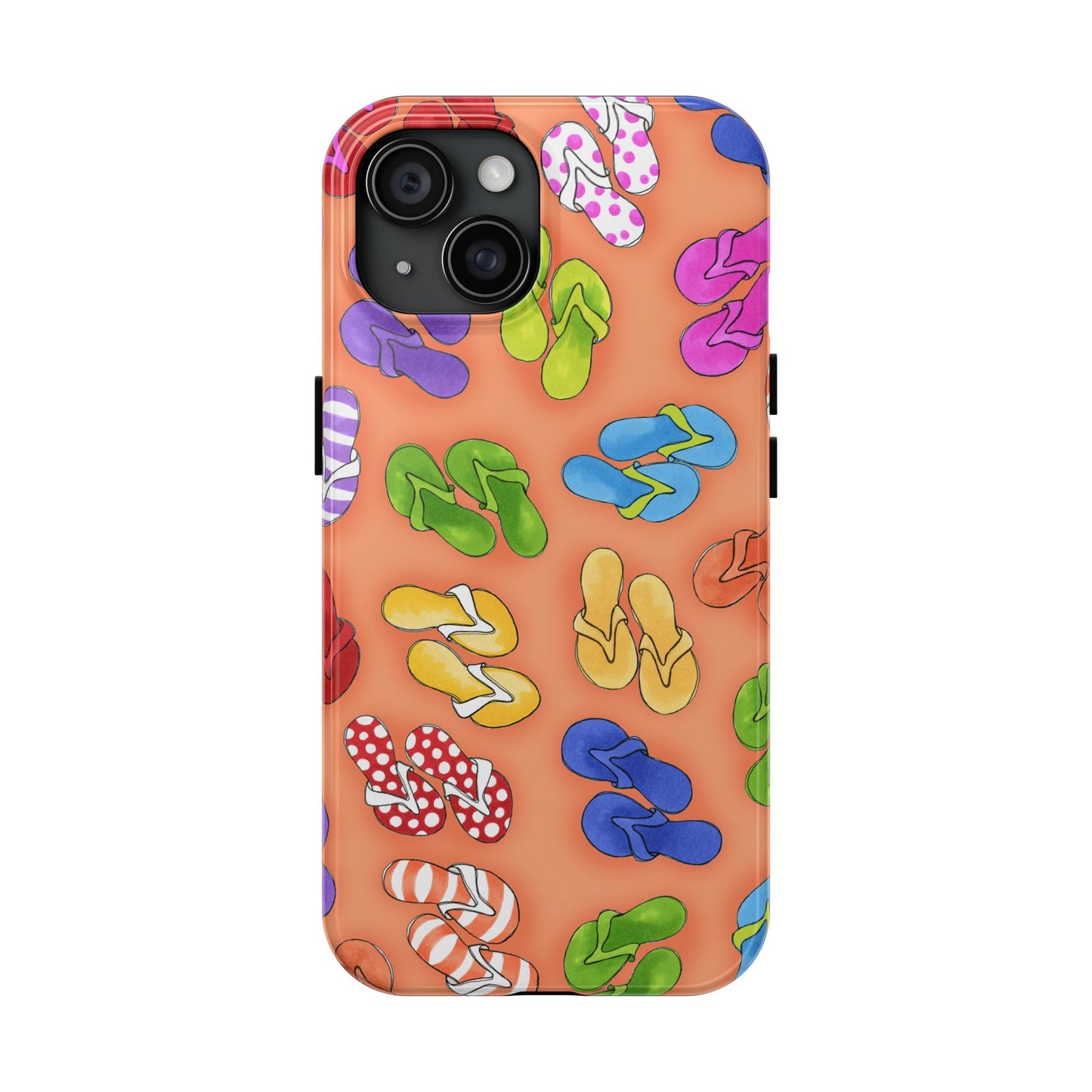 Fun Flops Orange Phone Case