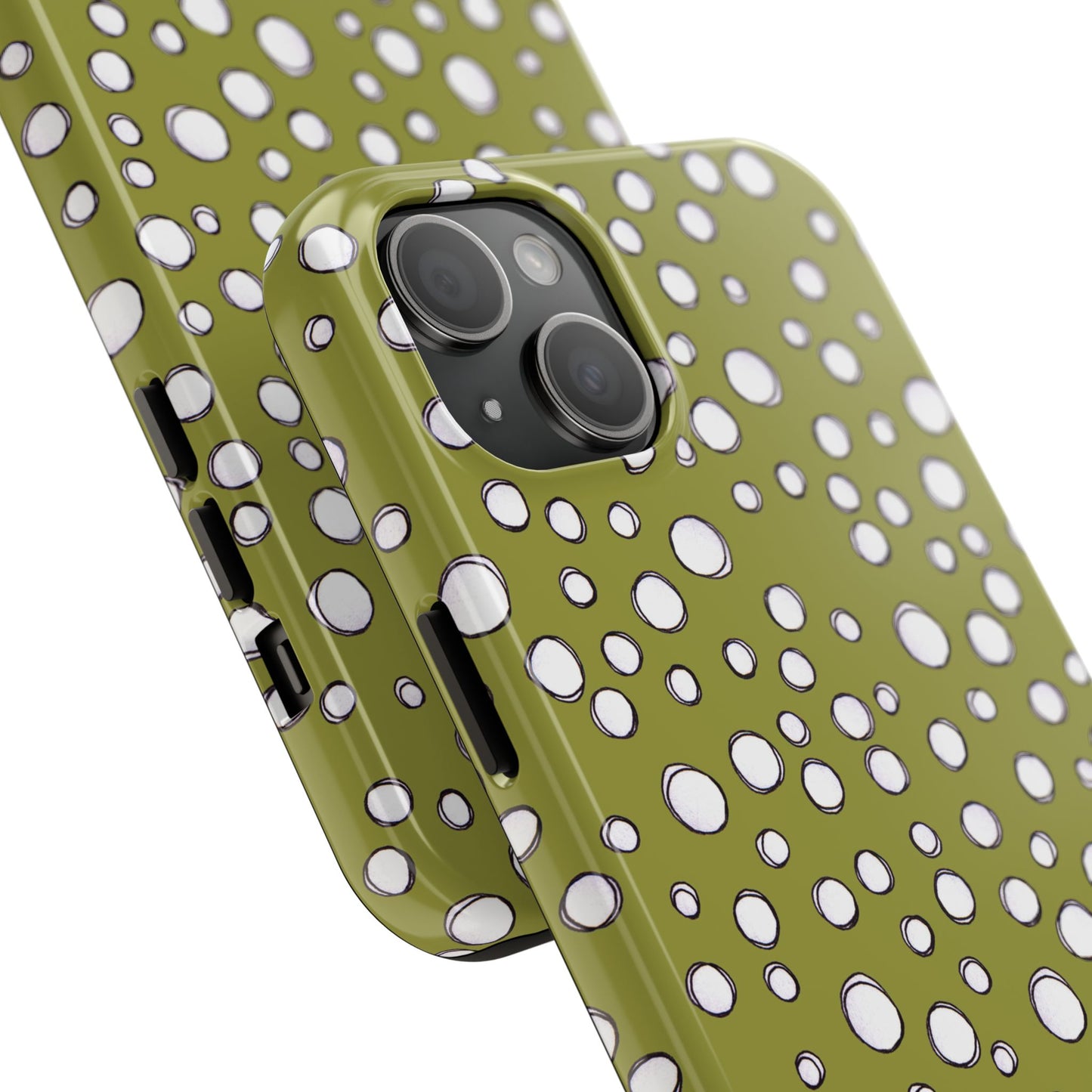 Pot Dots Green Phone Case