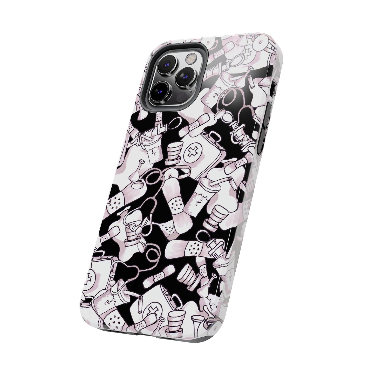 Med Stuff Black Phone Case