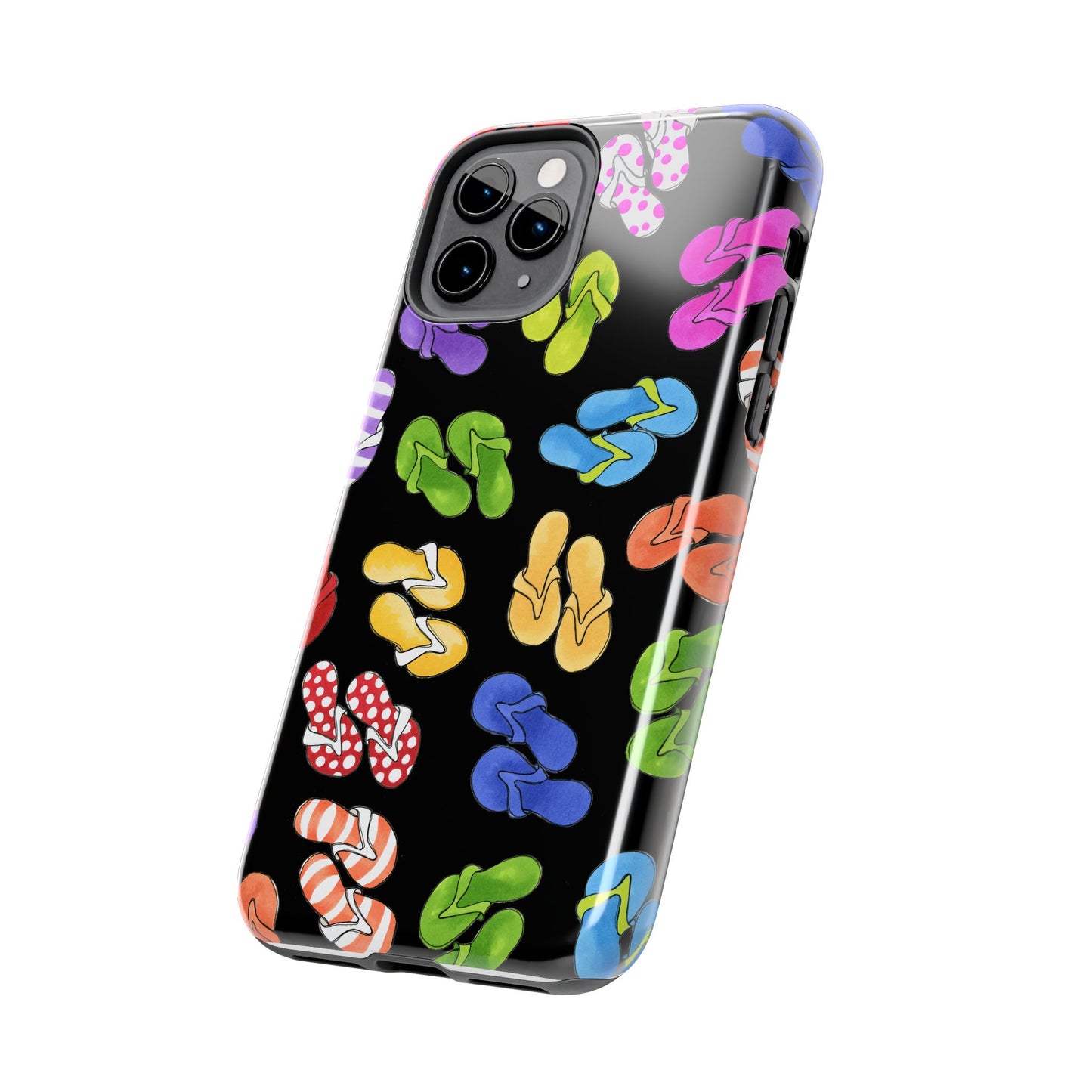 Fun Flops Black Phone Case