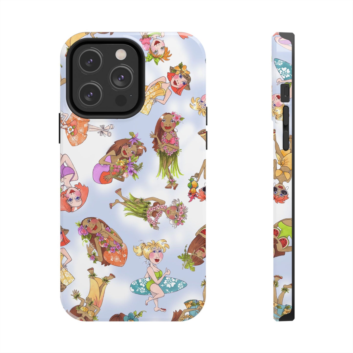 Island Toss Blue Sky Phone Case