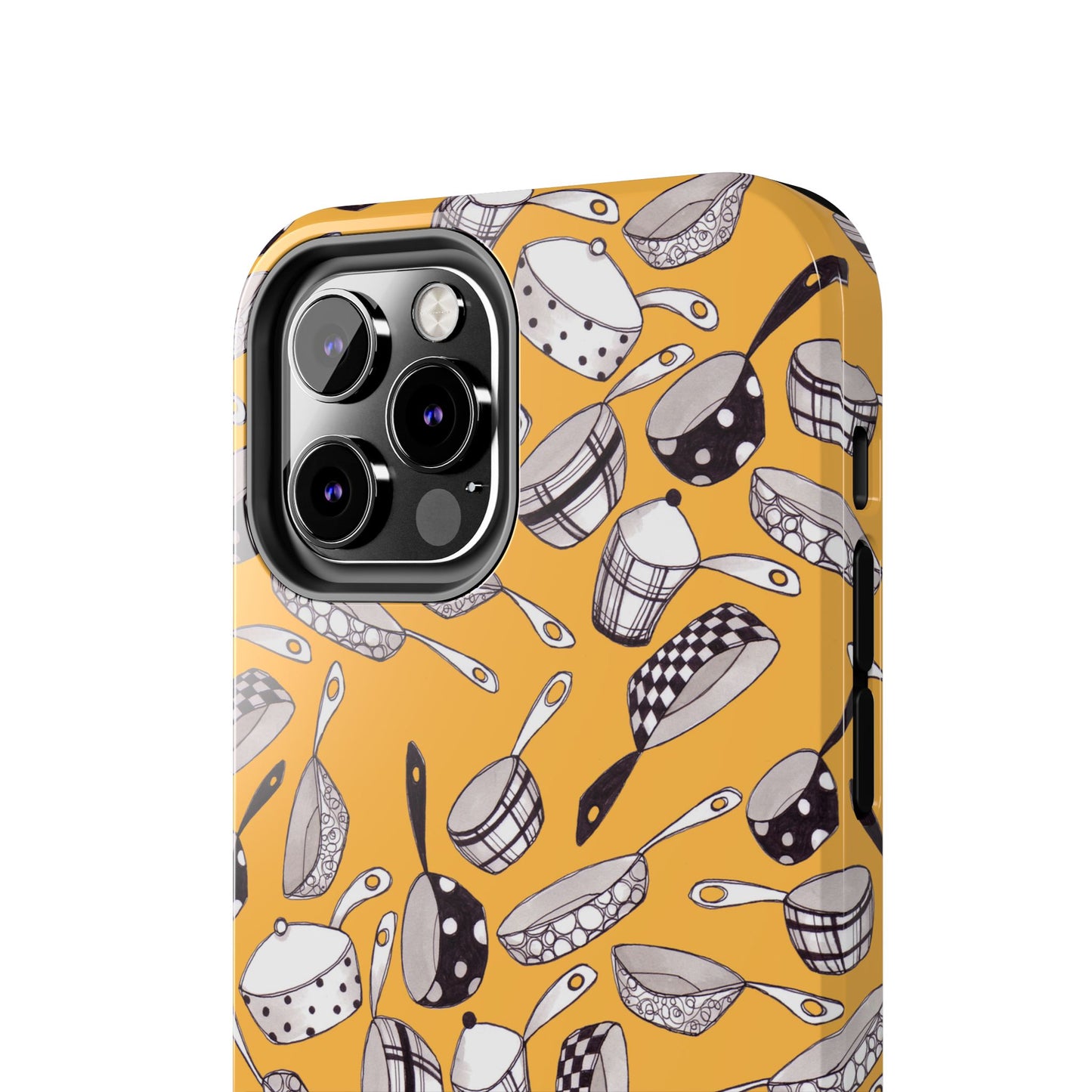 Pots & Pans Flyin' Yellow Phone Case