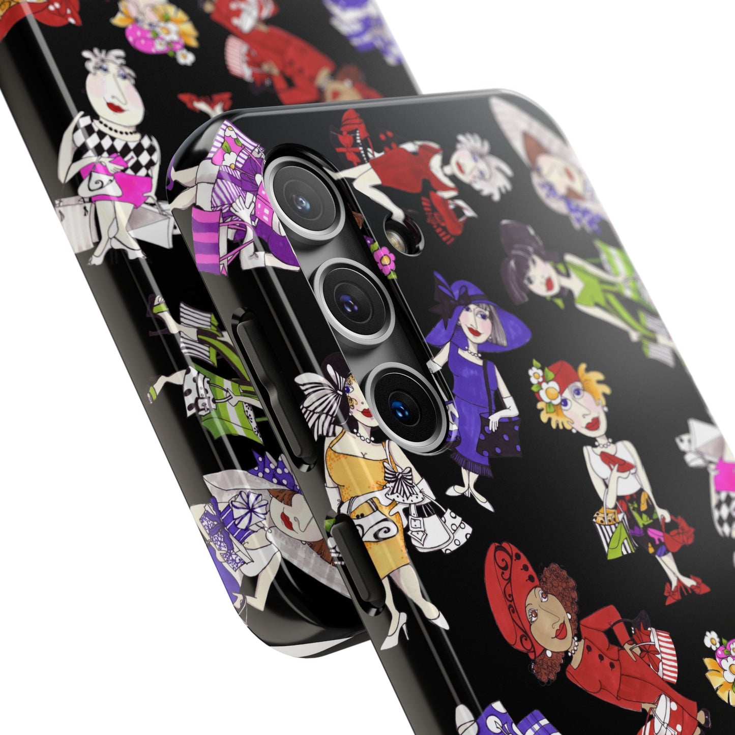 Gone Shopping Tossed Black Phone Case